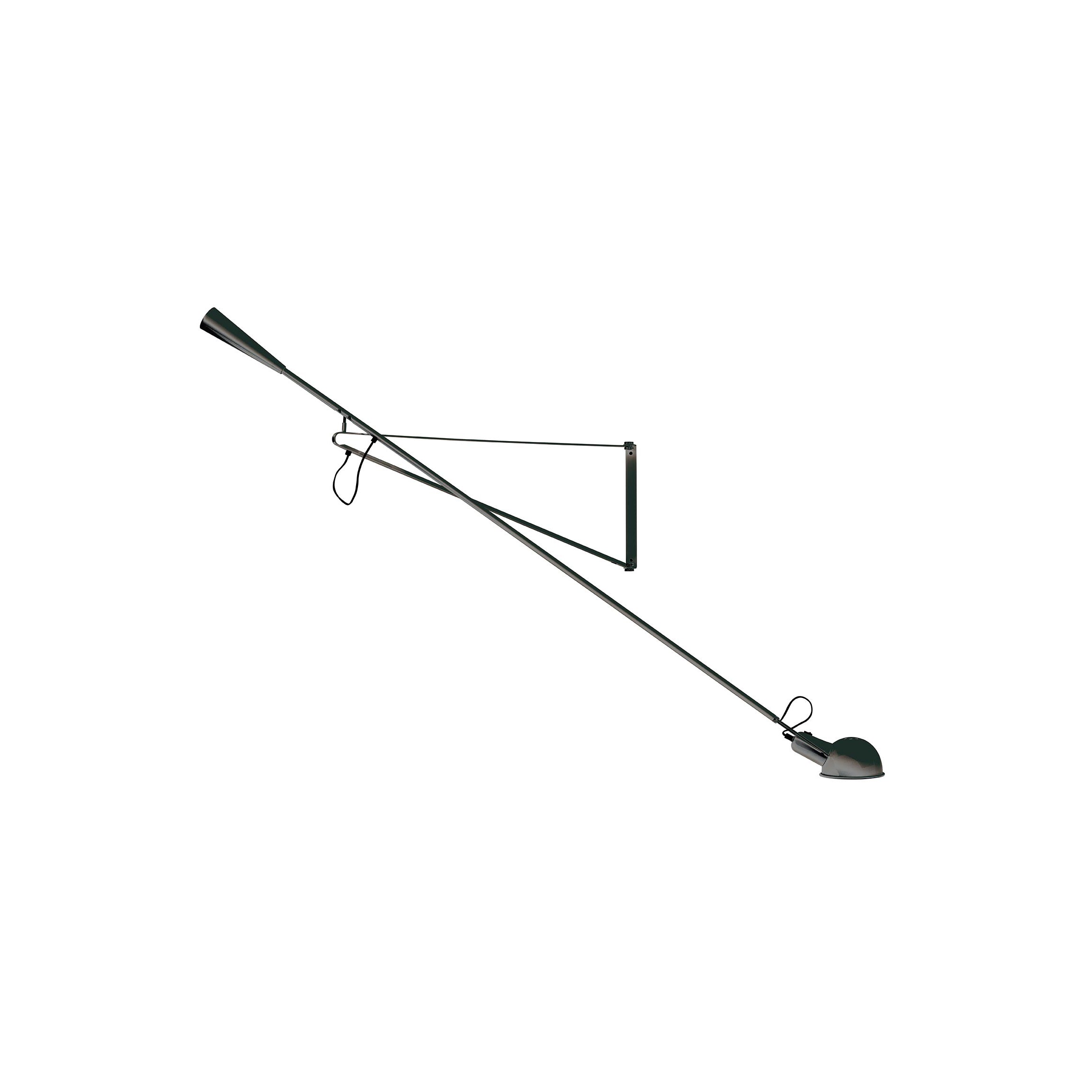 Wall lamp with arm 265 black