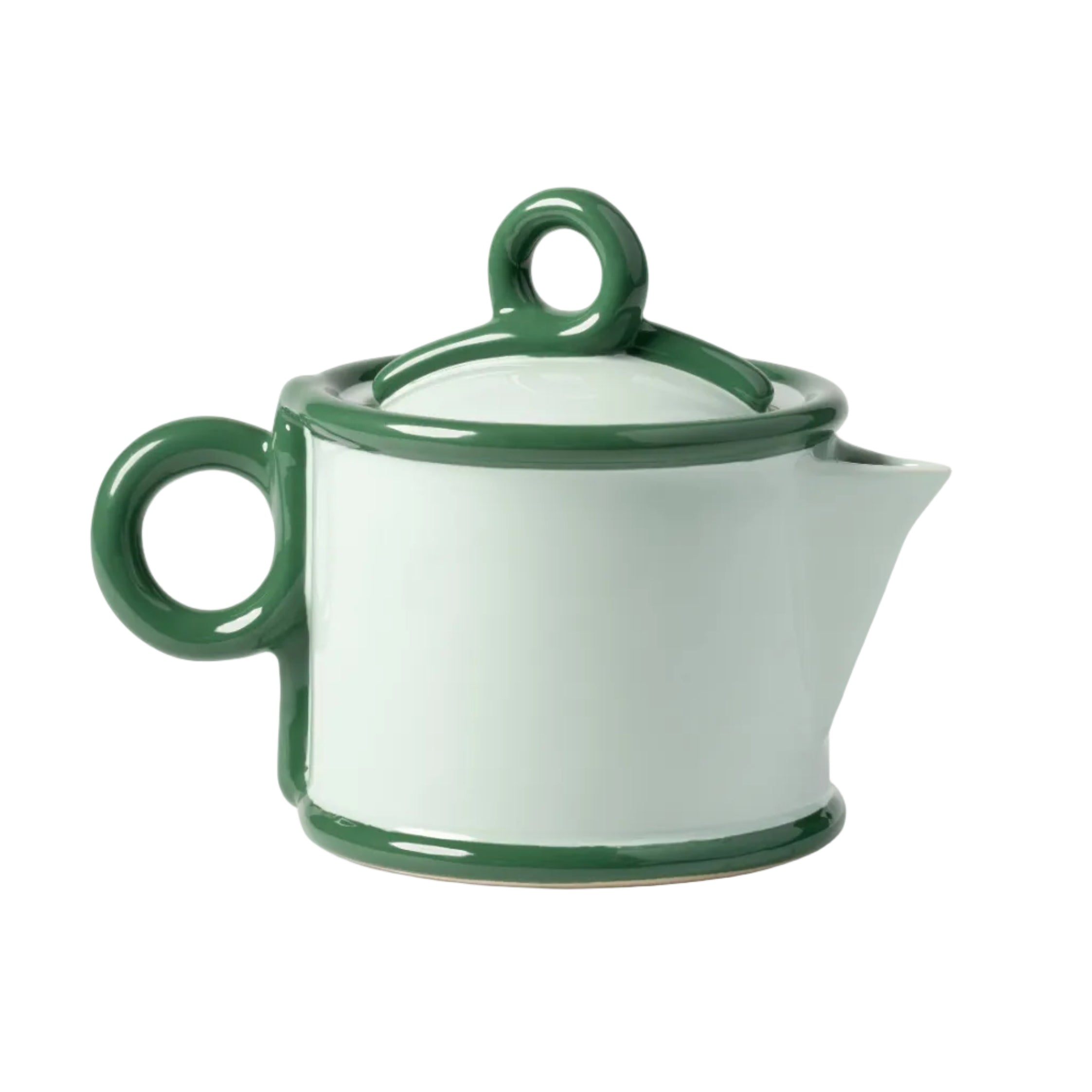 Zelený čajový džbán LOOP