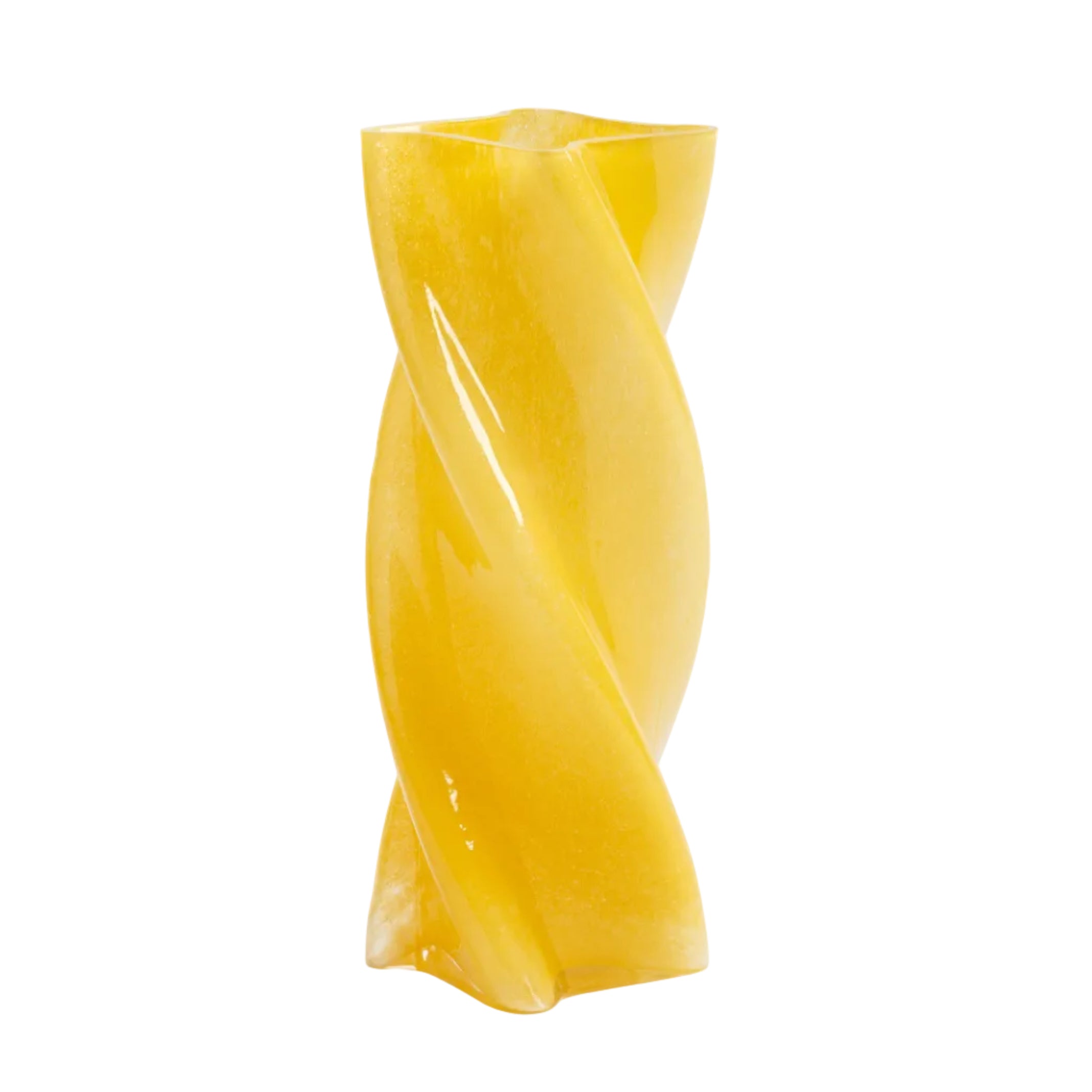 MARSHMALLOW OPAQUE Vase yellow