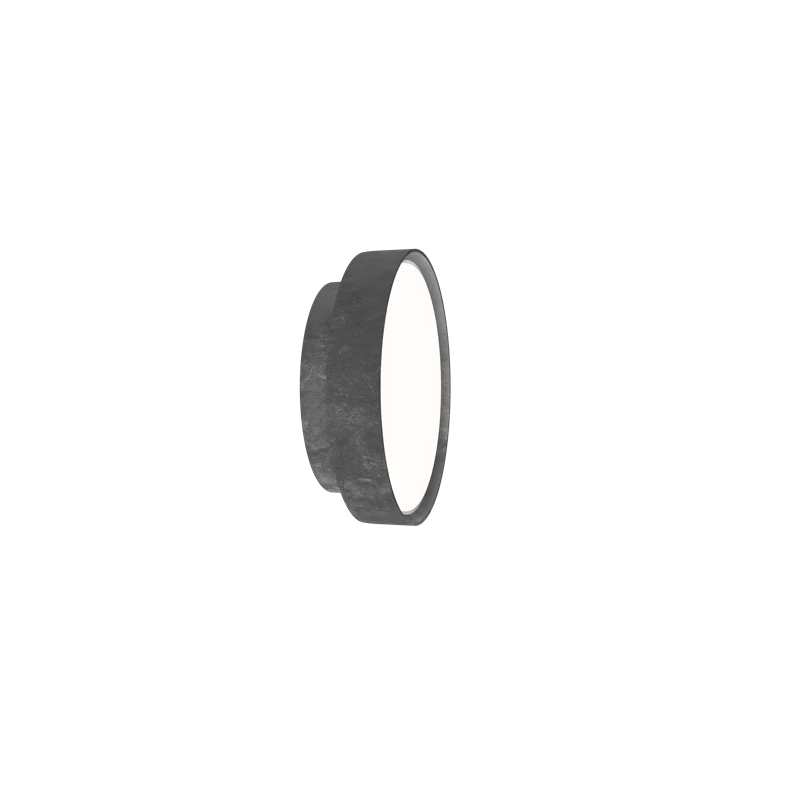 Nástenná lampa LP SLIM ROUND surové hliník