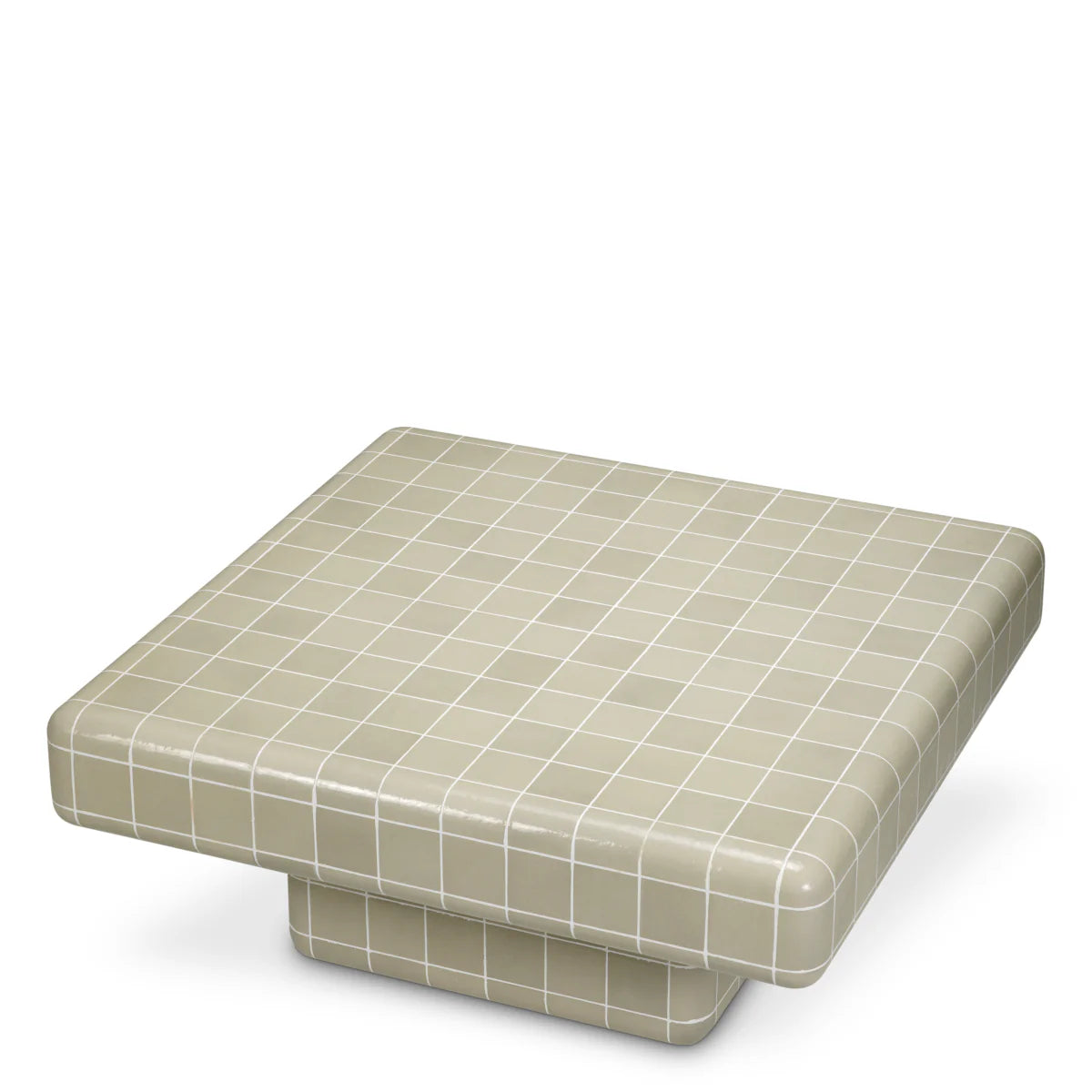 MATEO Outdoor Coffee Table Warm Grey
