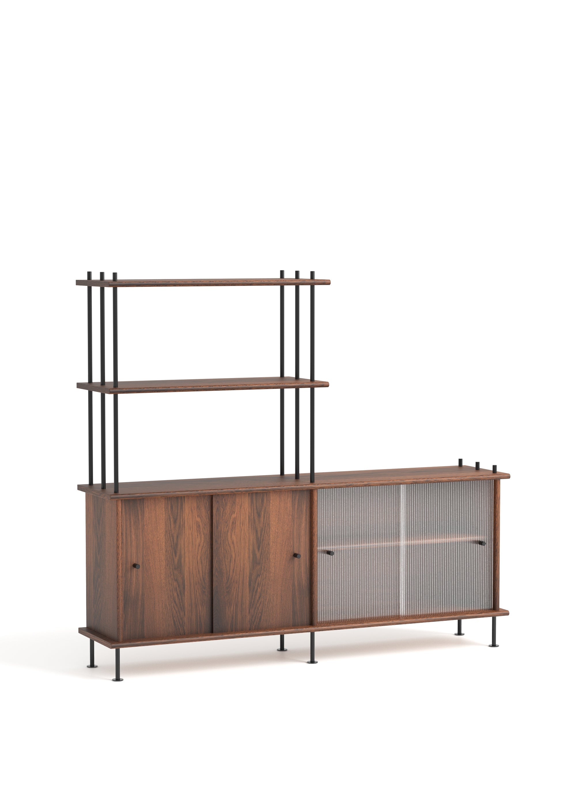 BAVA Cabinet 160 Dark Oak Wood