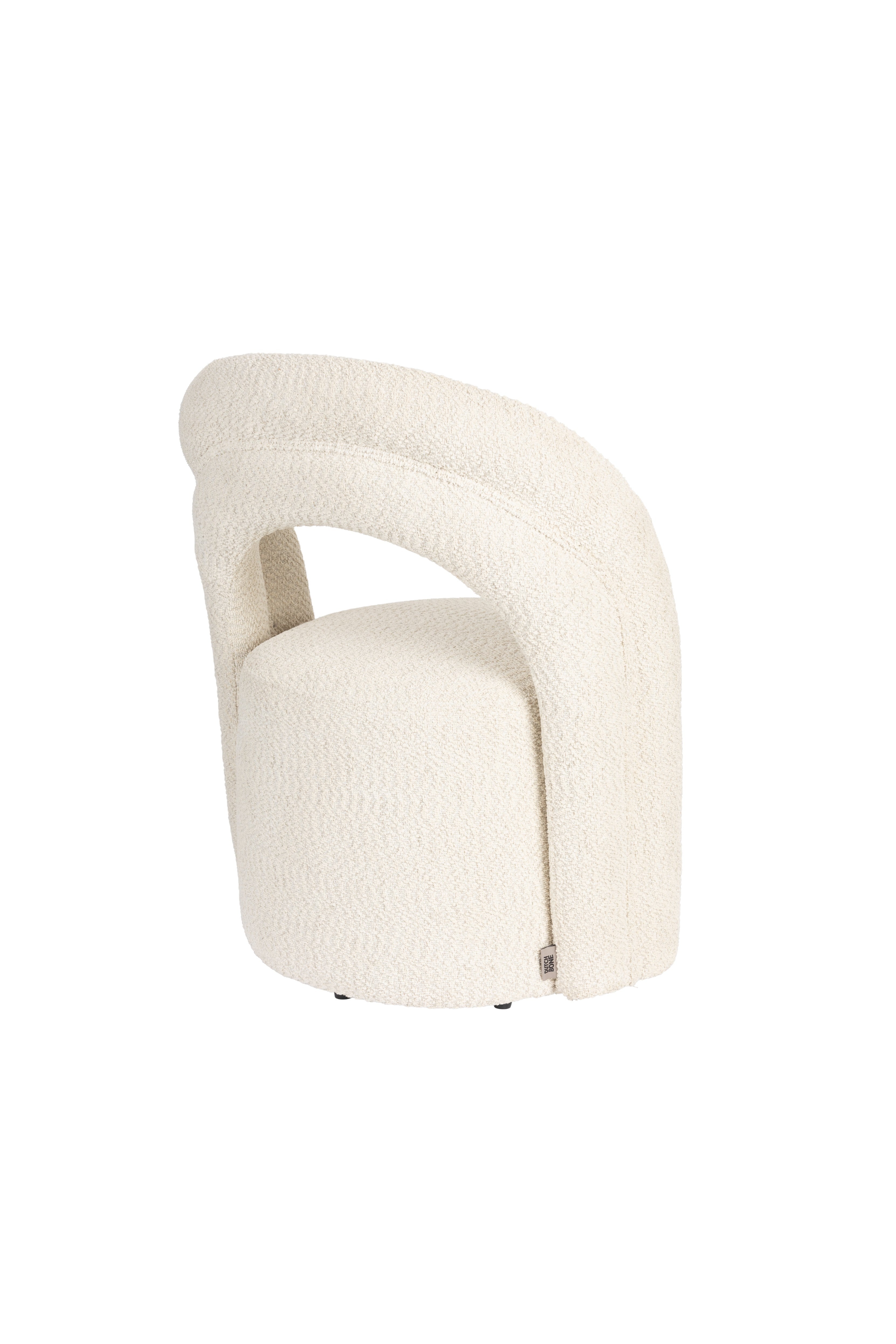 SEINA beige swivel armchair