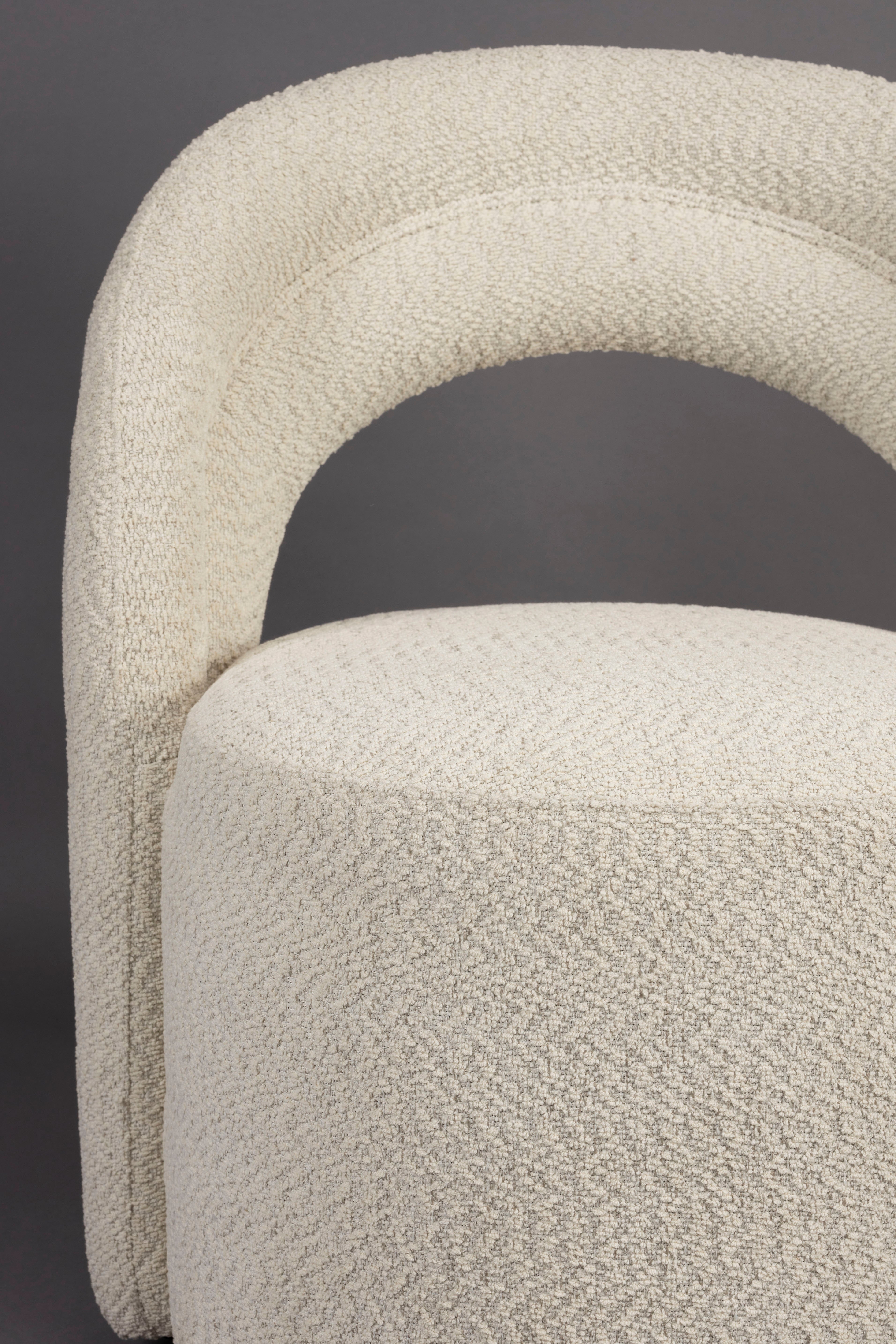 SEINA beige swivel armchair
