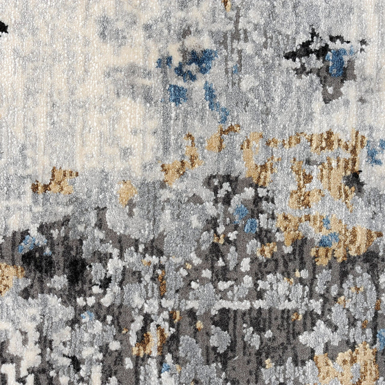 Koberec ROYAL čierny so šedou a béžovou