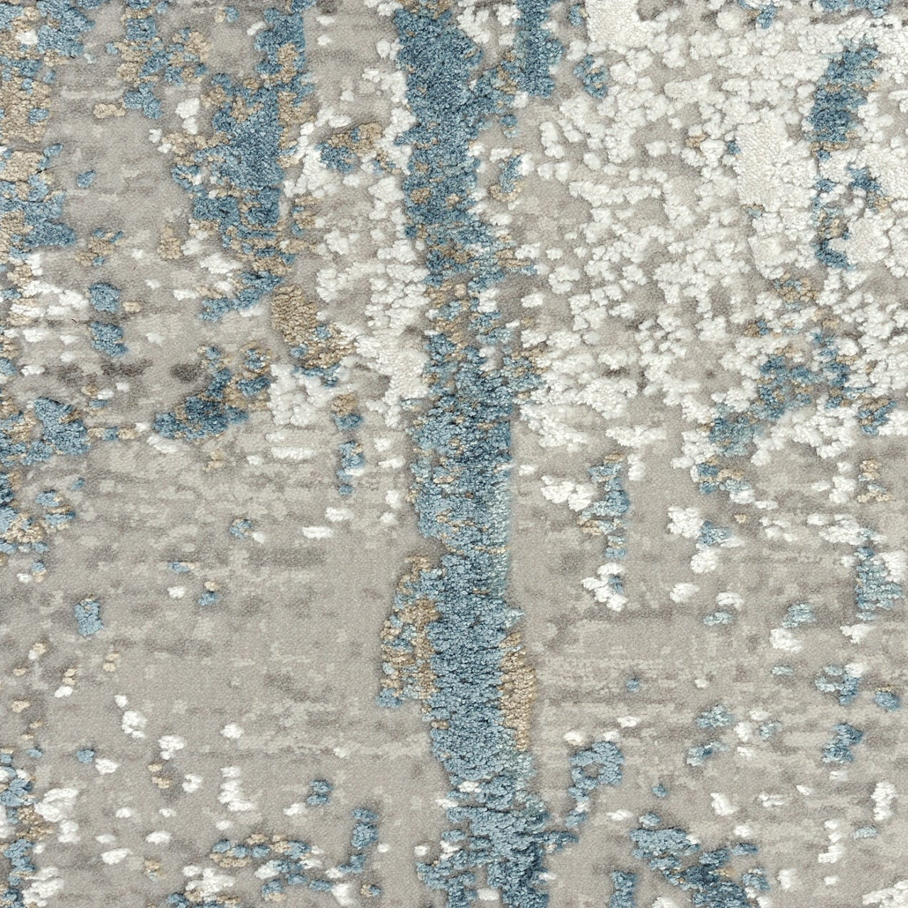 Koberec ROYAL šedý s modrou