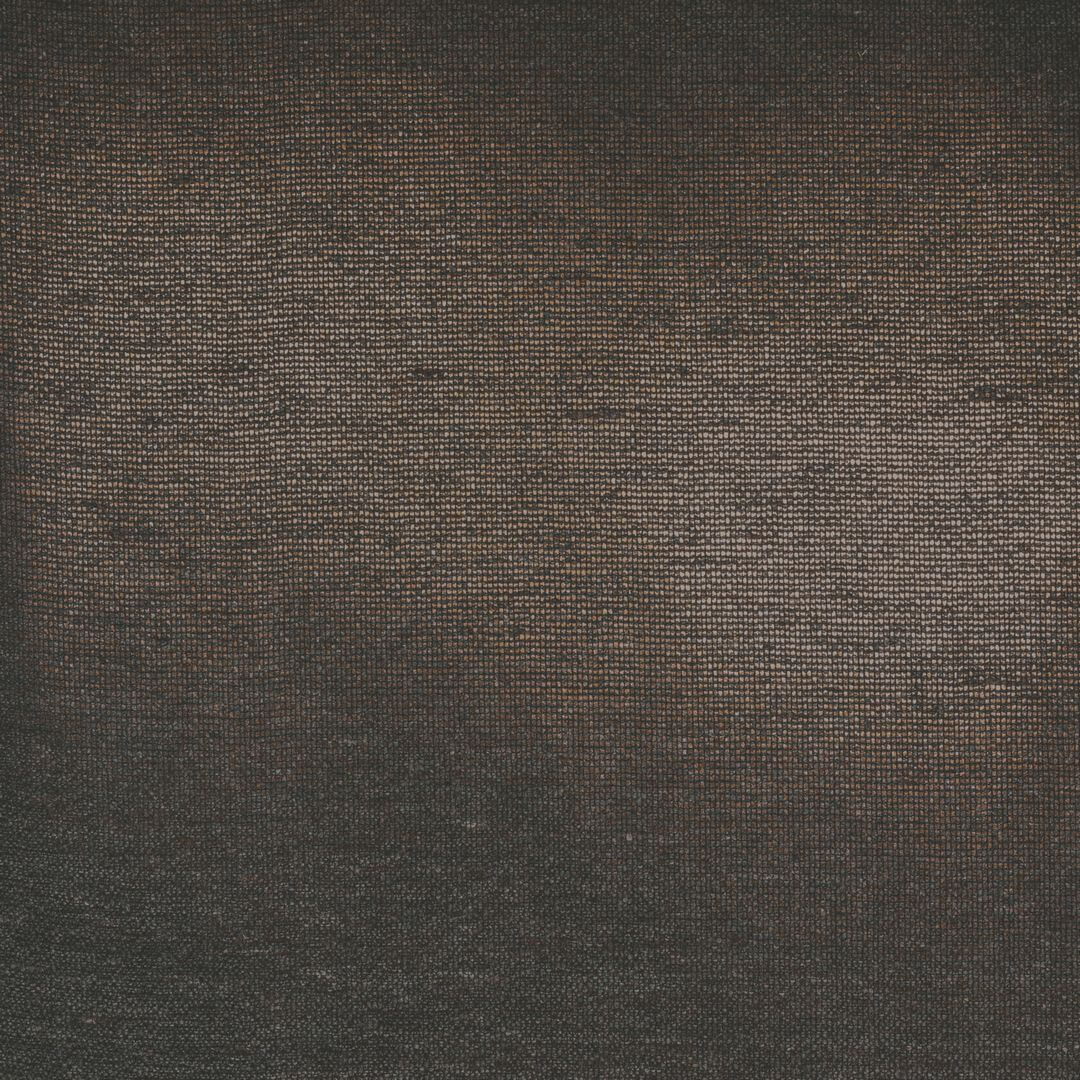 Textile structural wallpaper on metallic foil RADIEUSE - ANTHRACITE COPPER anthracite with copper