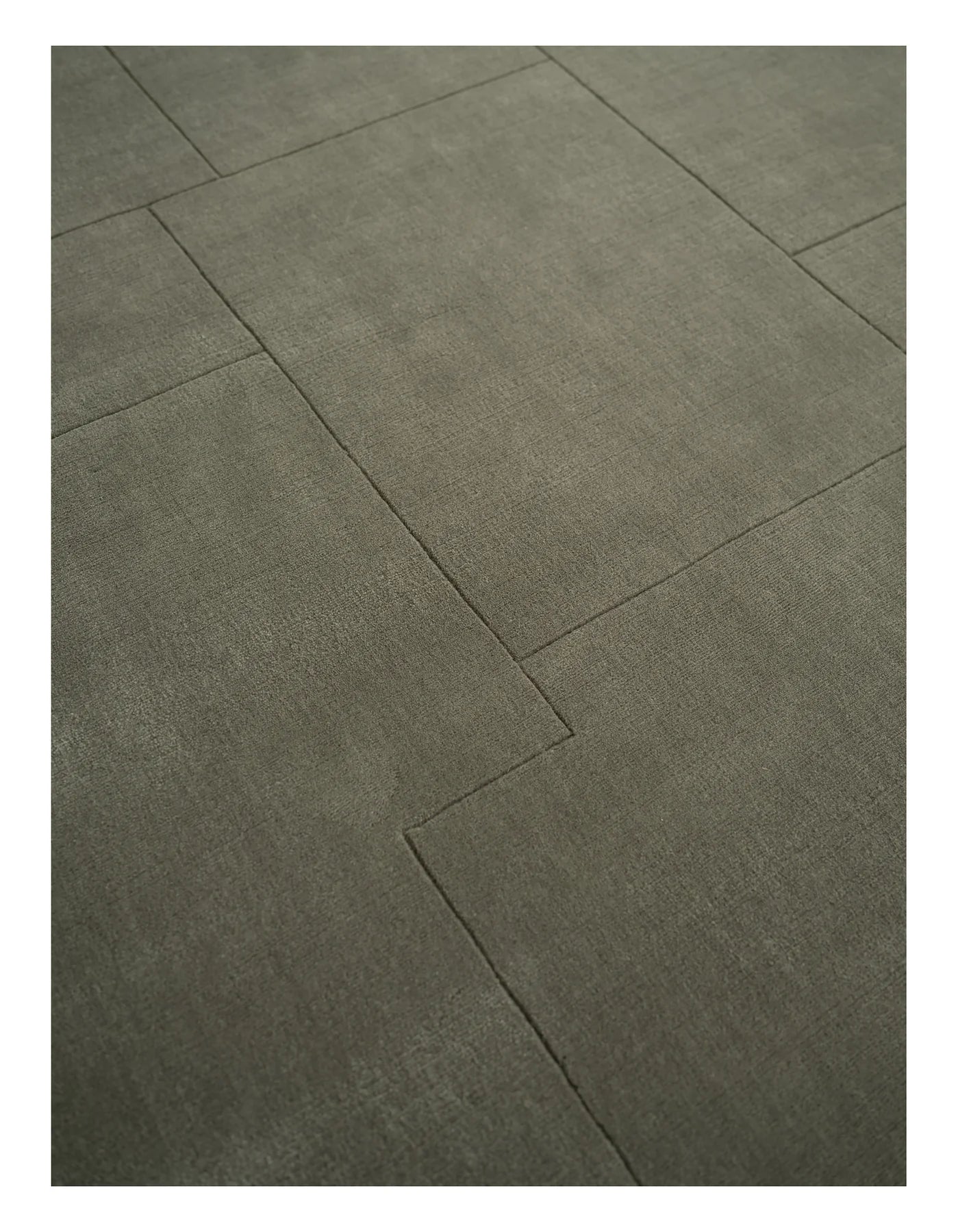 Koberec GEOMETRICKÝ BLUDISKO zelený mach