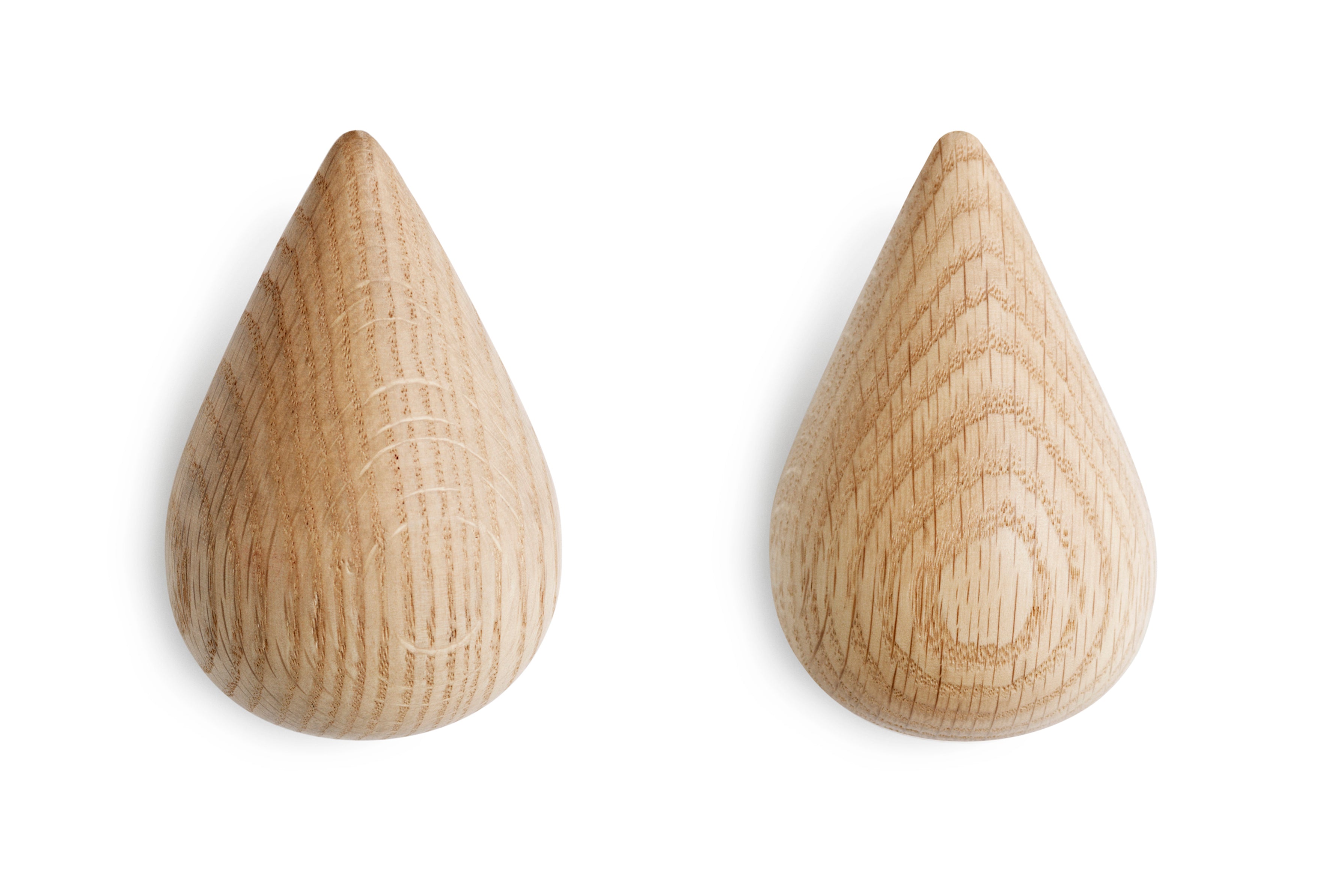 DROPIT hanger set oak wood