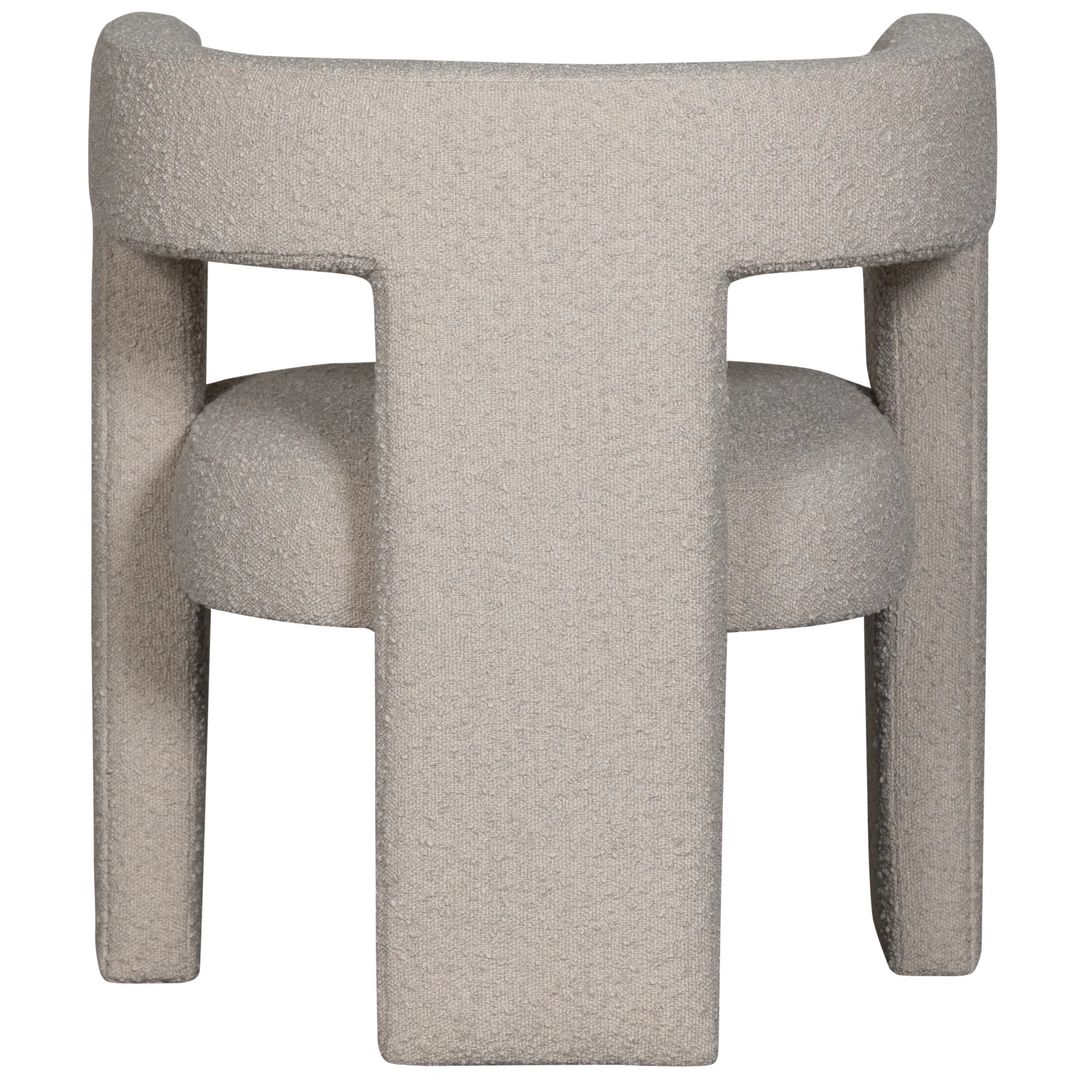 TIWA beige bouclé armchair
