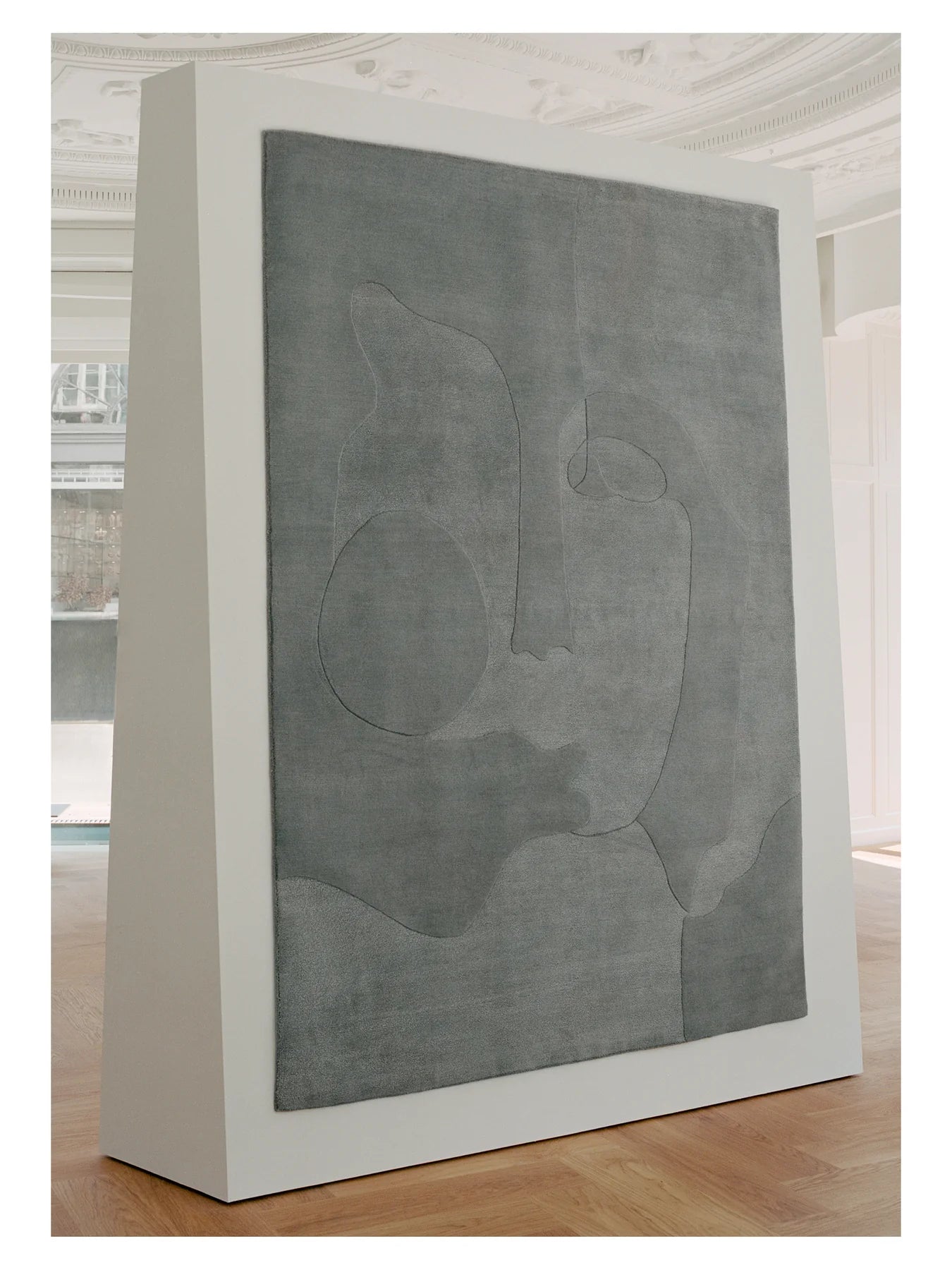 SECRET MIND Rug - DOVE gray-blue