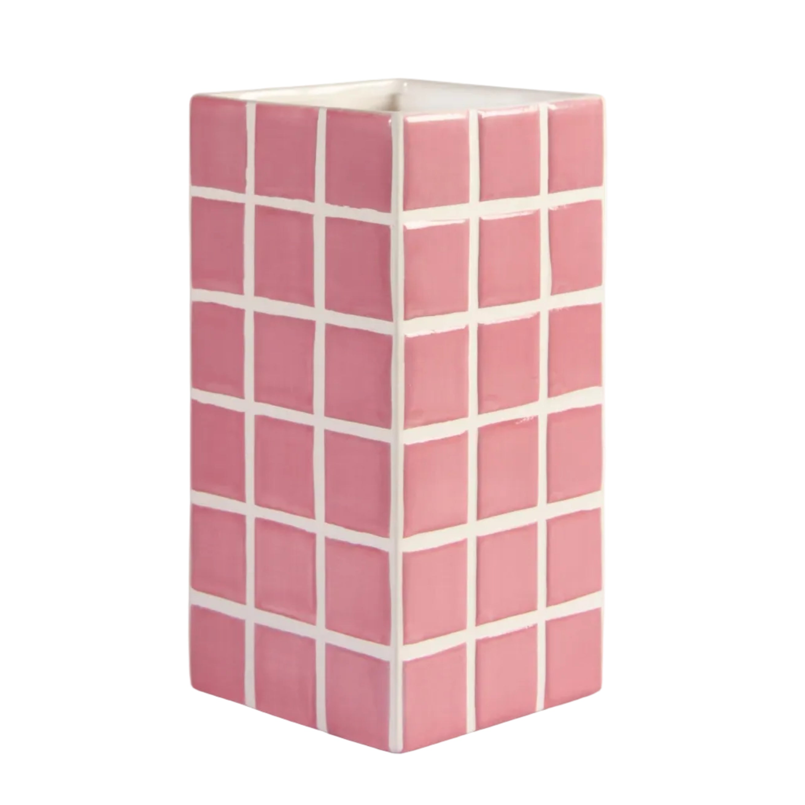 TILE vase pink