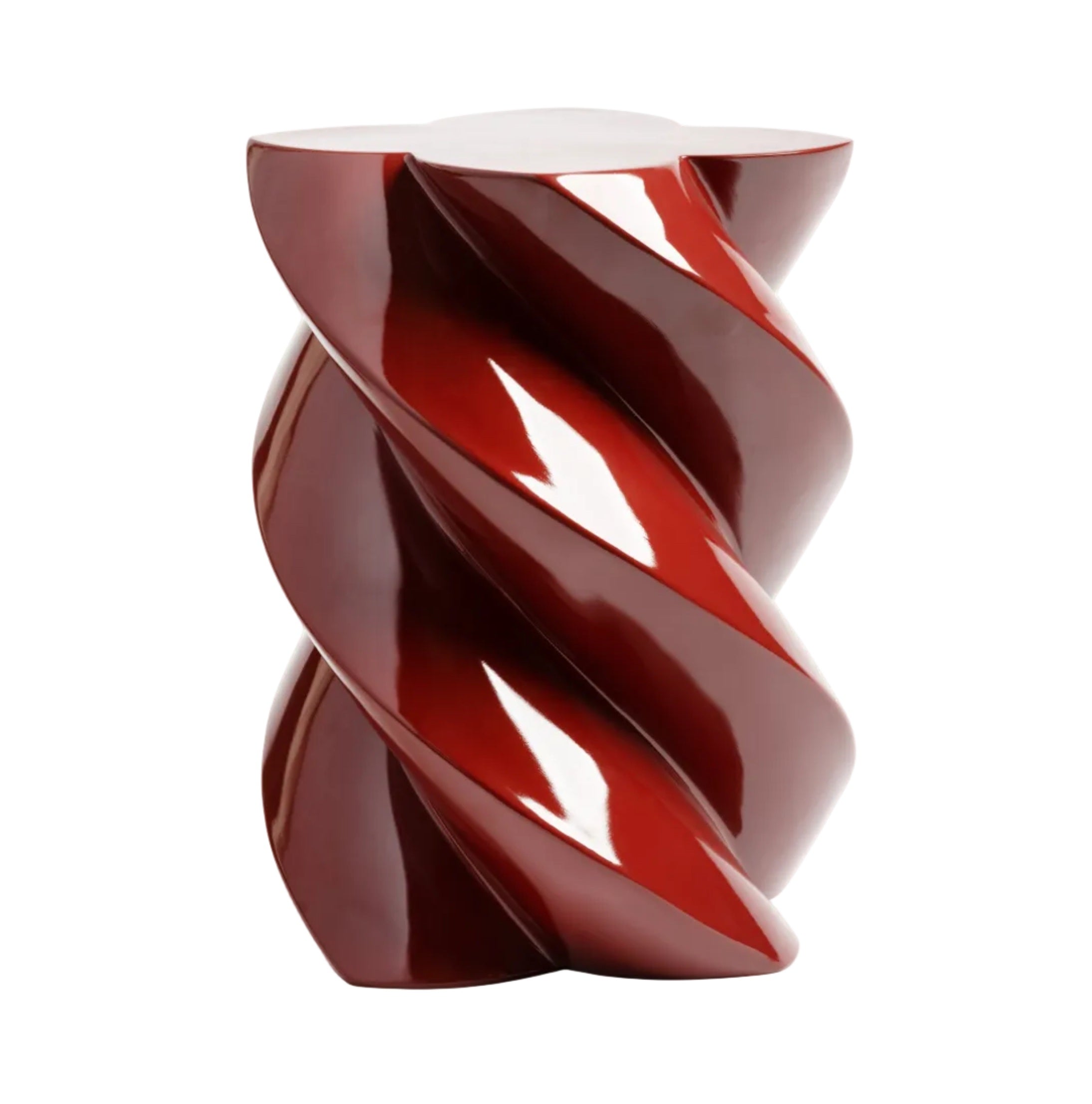 Bocný stolík MARSHMALLOW burgundový