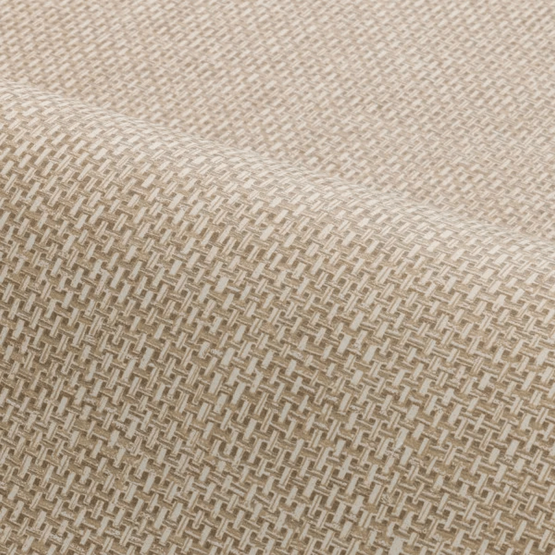 Štruktúrna tapeta napodobňujúca rafiový vzhľad VANNORA - SABLE tmavobéžová