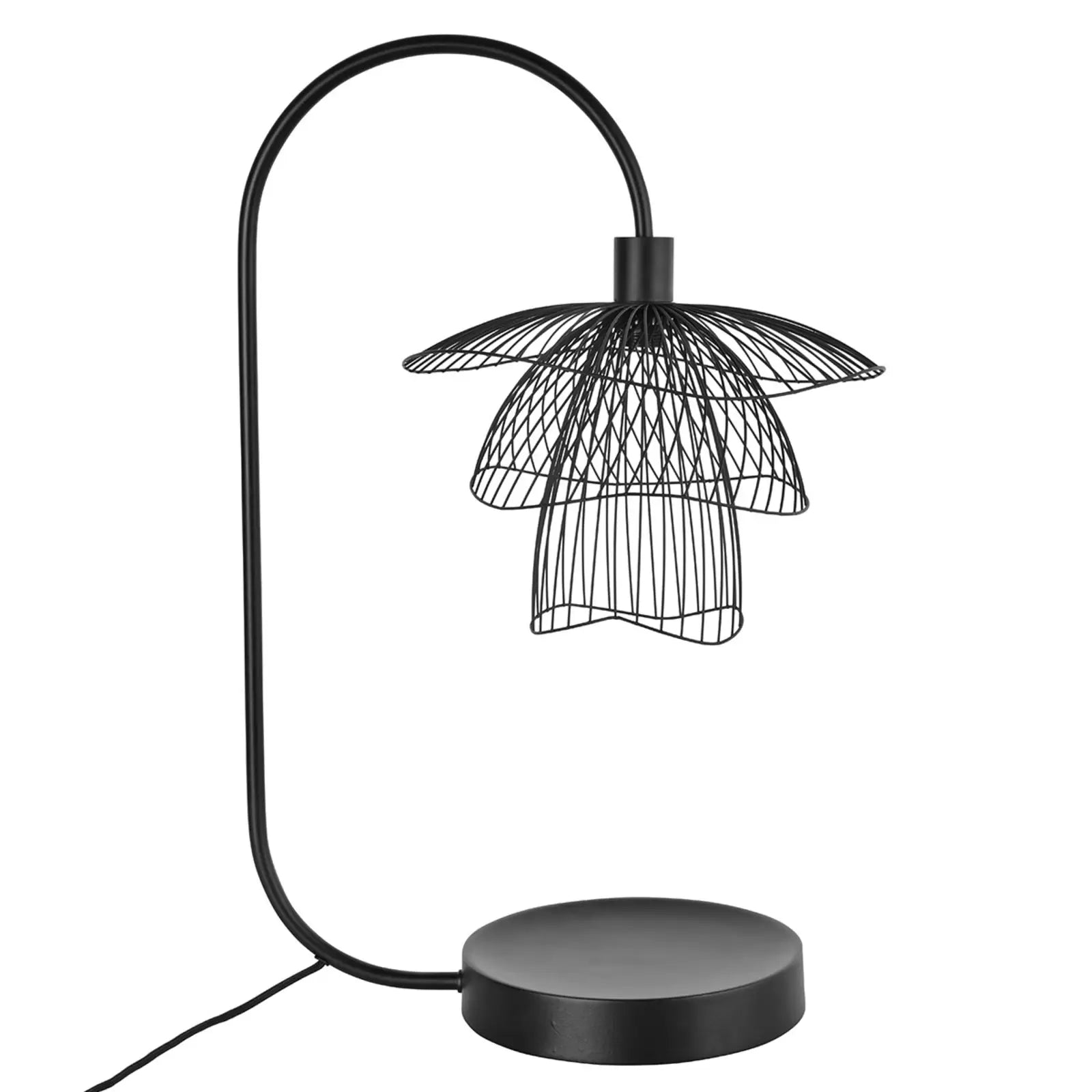 Stolná lampa PAPILLON čierna