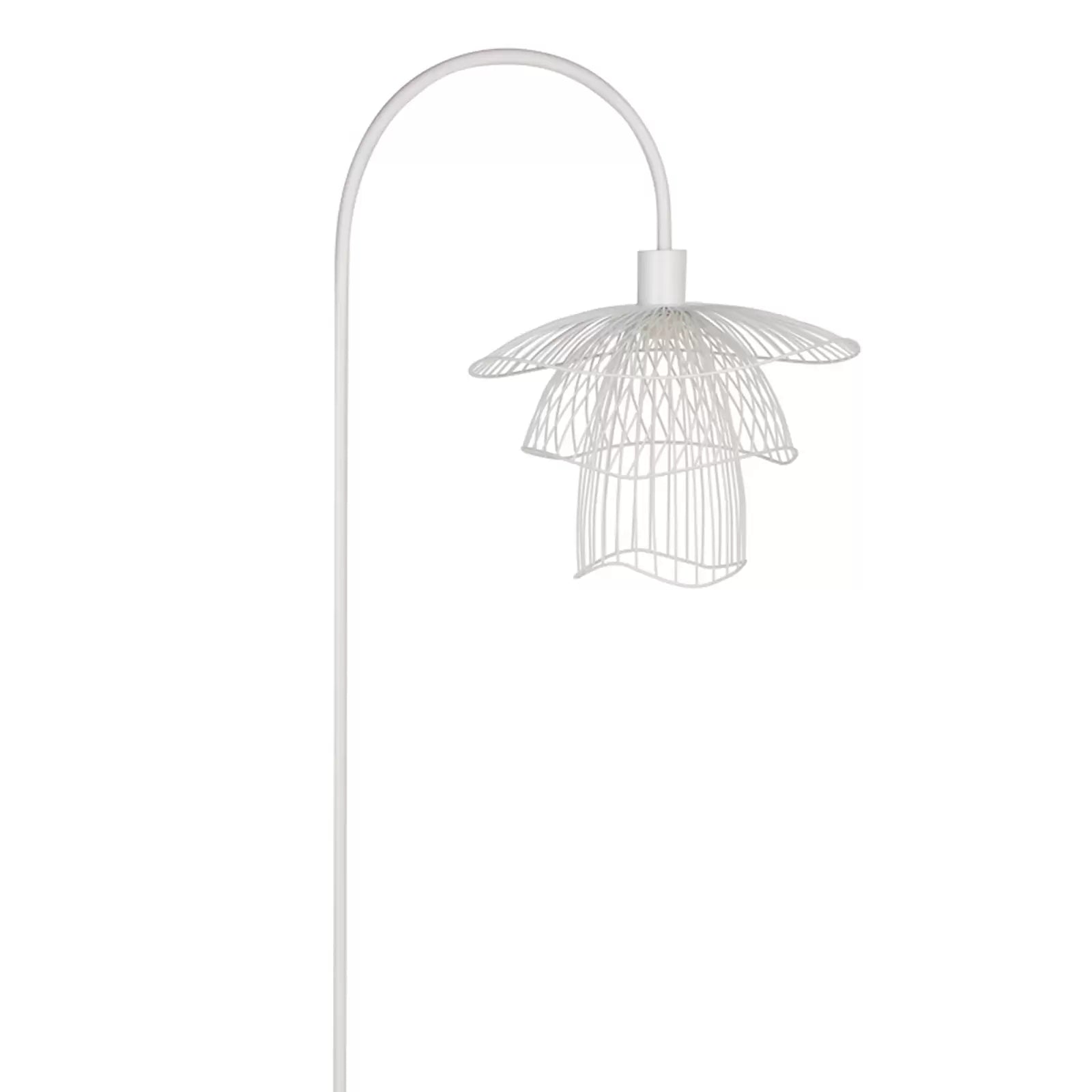 Stojaca lampa PAPILLON biela