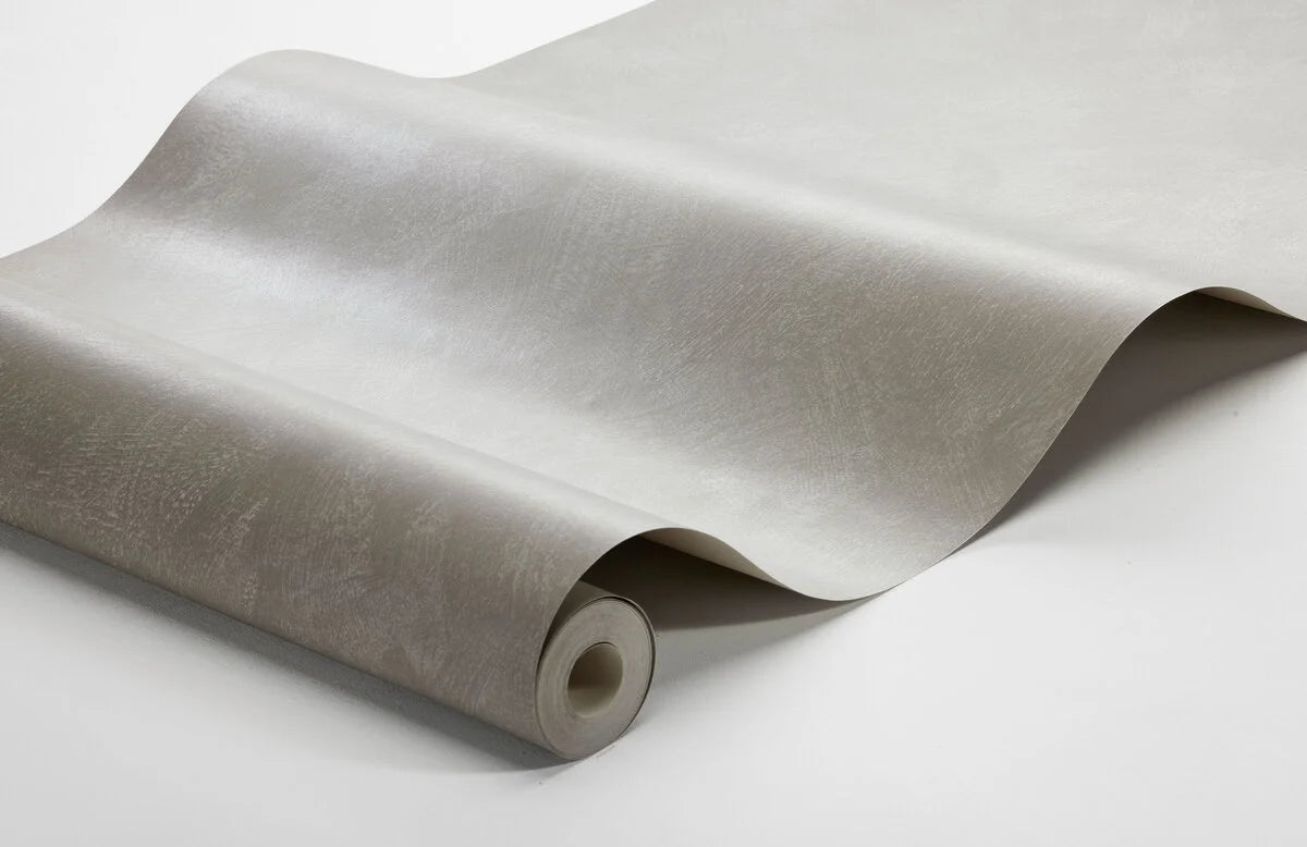 Tapeta imitujúca omietku MAĽOVNÍKOVA STENA šedá