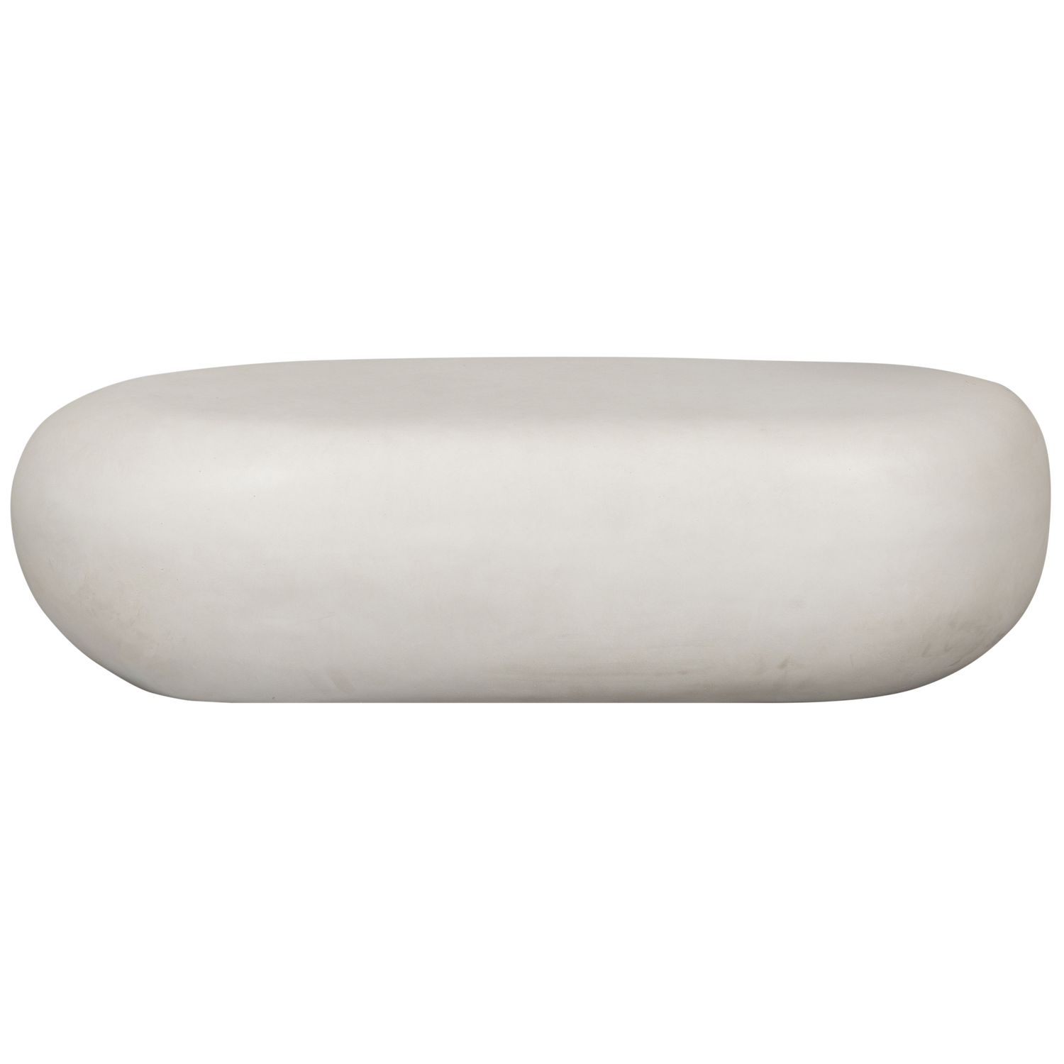 Biely vonkajší konferenčný stolík PEBBLE