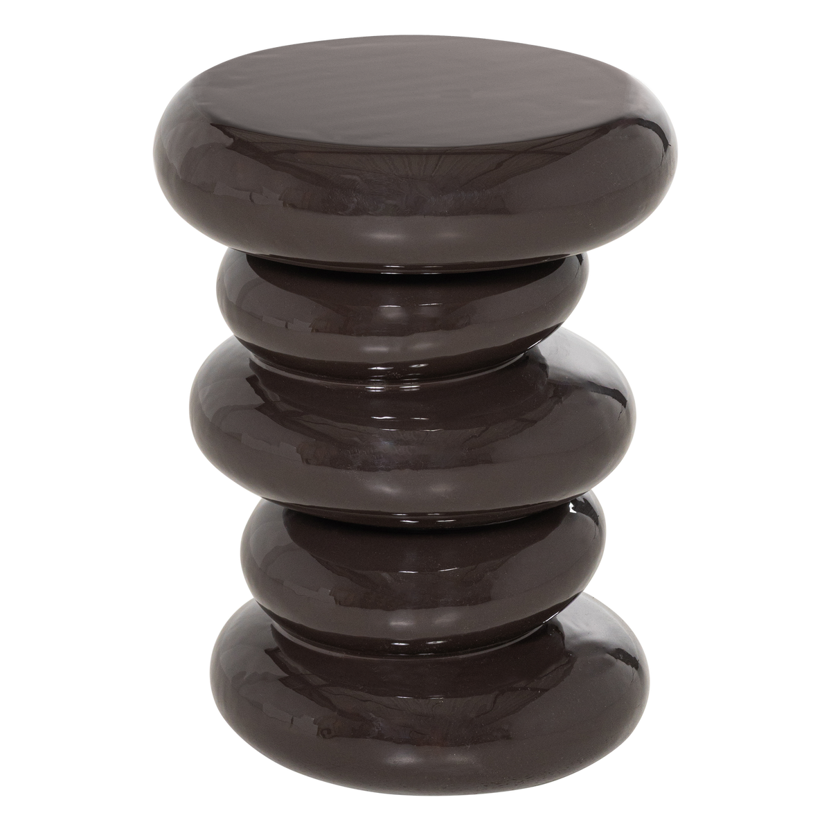 Stolik KIVO wysoka ciemnobrązowy – ujęcie 4
