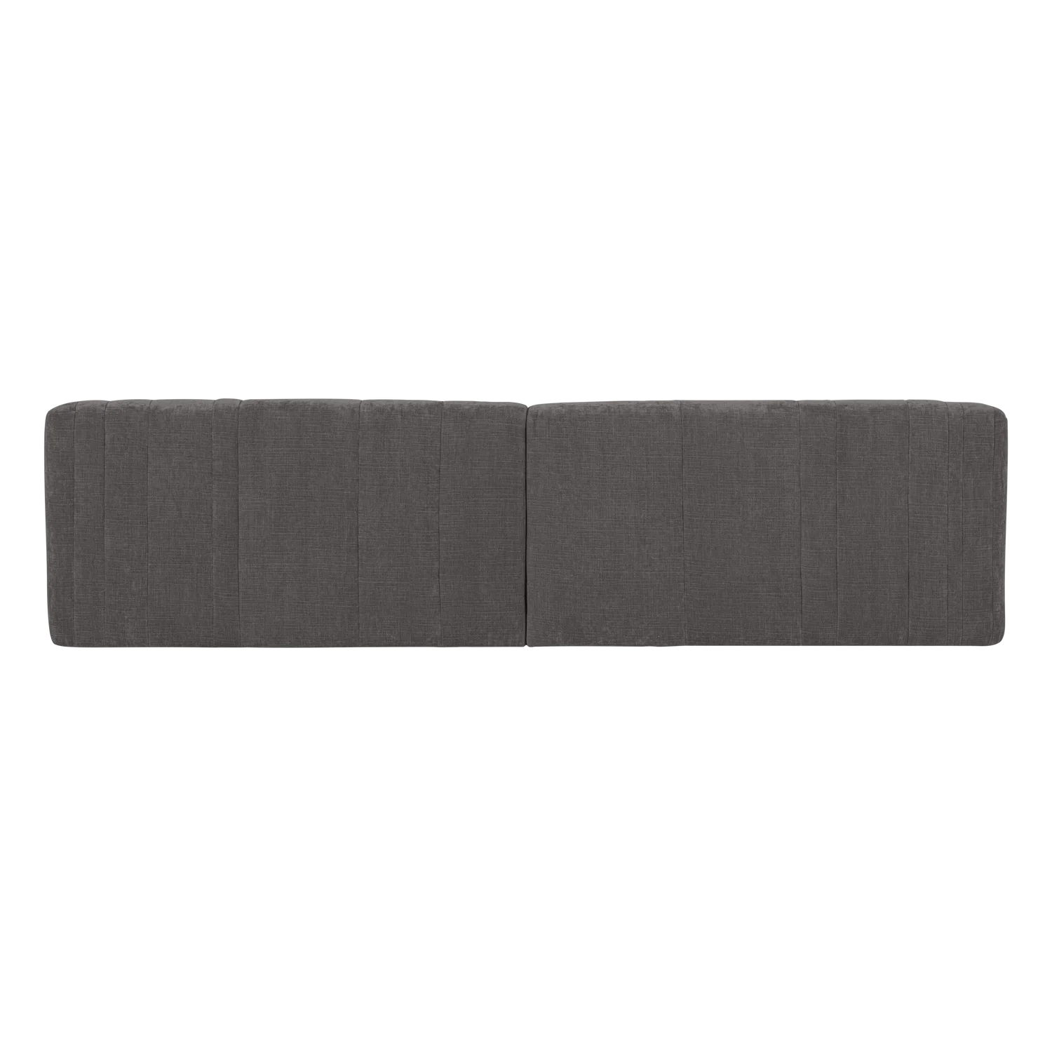Sofa pre 4 osoby OMAIRE šedý šenil