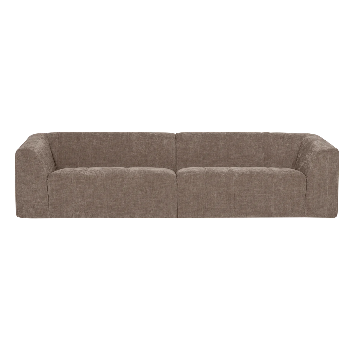 Sofa pre 4 osoby OMAIRE taupe šenil