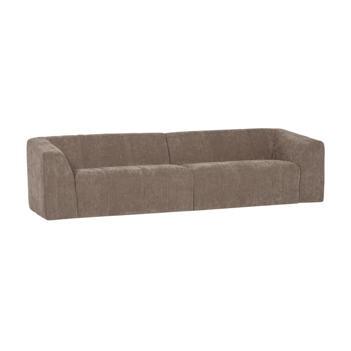 Sofa pre 4 osoby OMAIRE taupe šenil