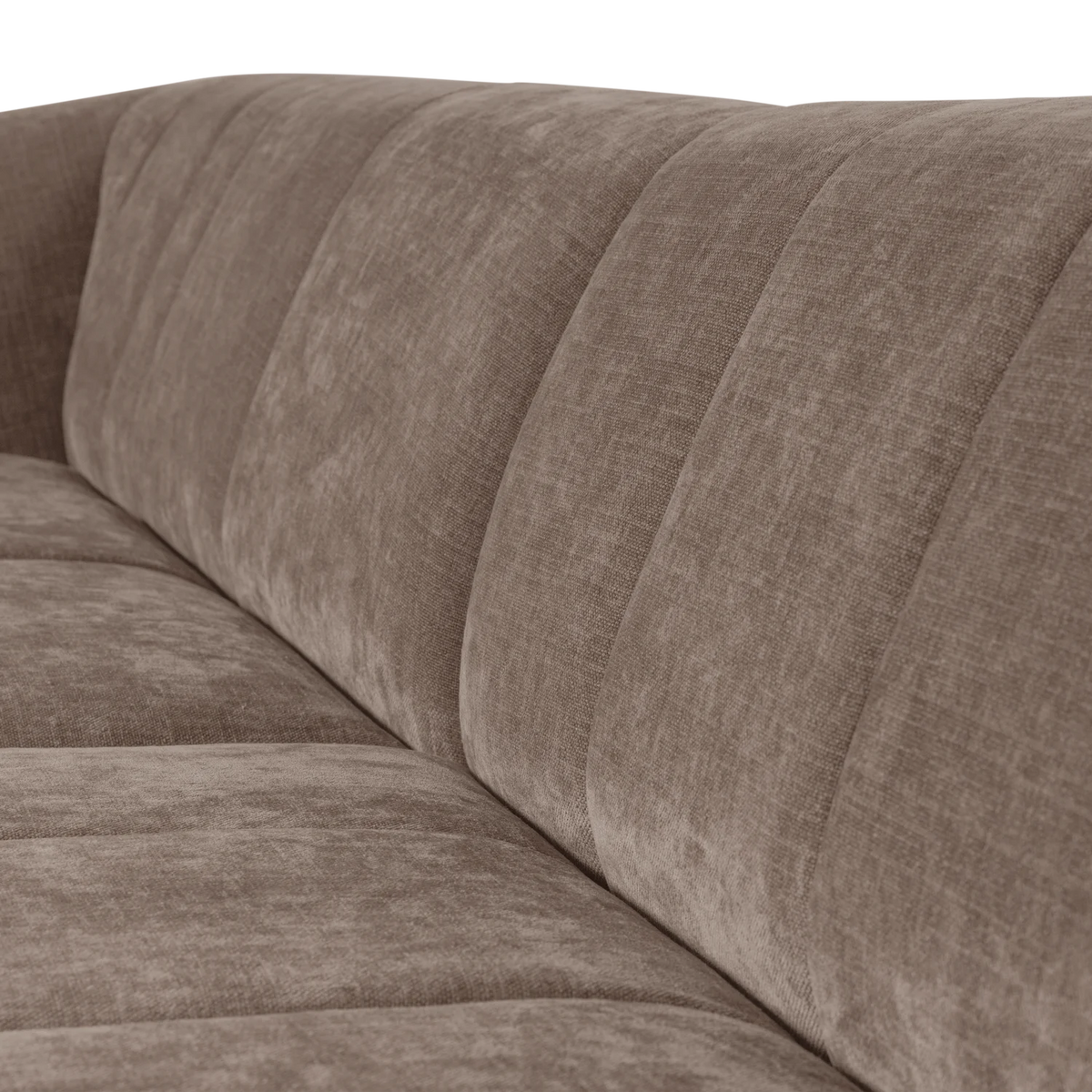 Sofa pre 4 osoby OMAIRE taupe šenil