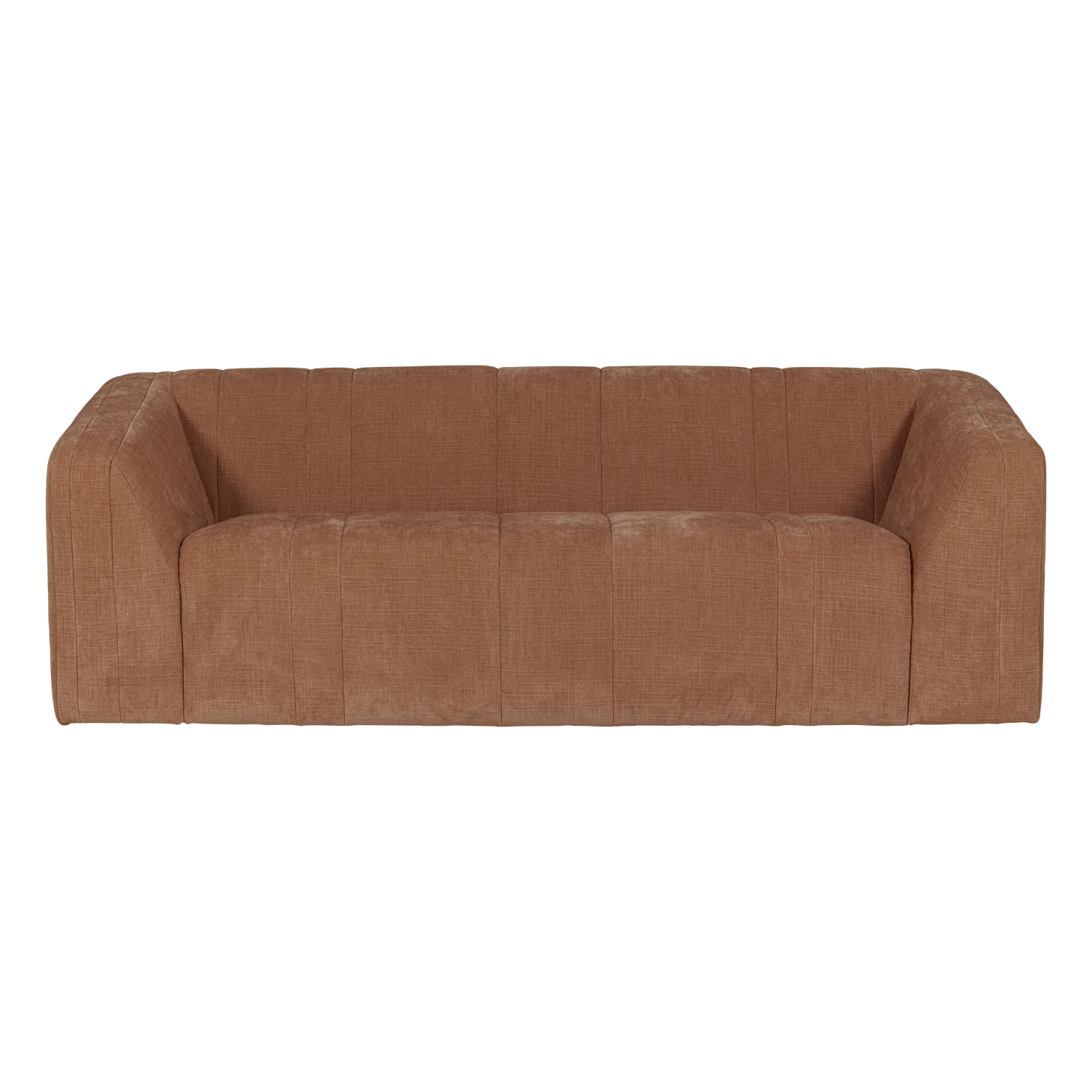 Sofa 2-osobová OMAIRE hrdzavohnedý szenil