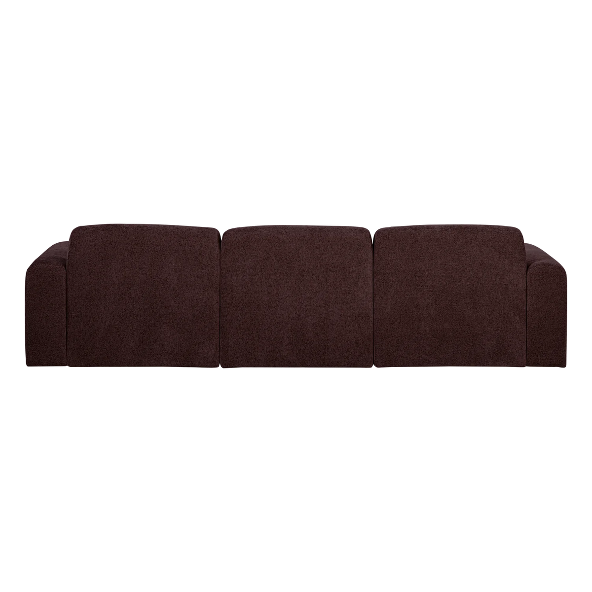 Sofa 3-osobová UMINA tmavý burgundský šenil