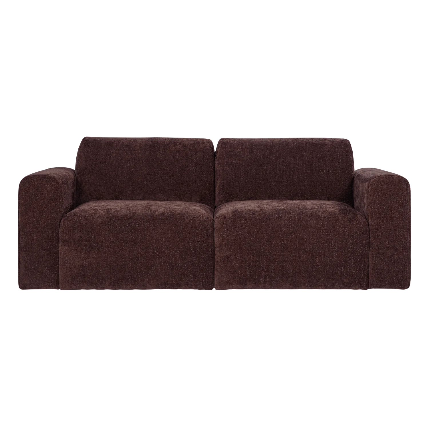 Sofa 2-osobová UMINA tmavý burgundský szenil