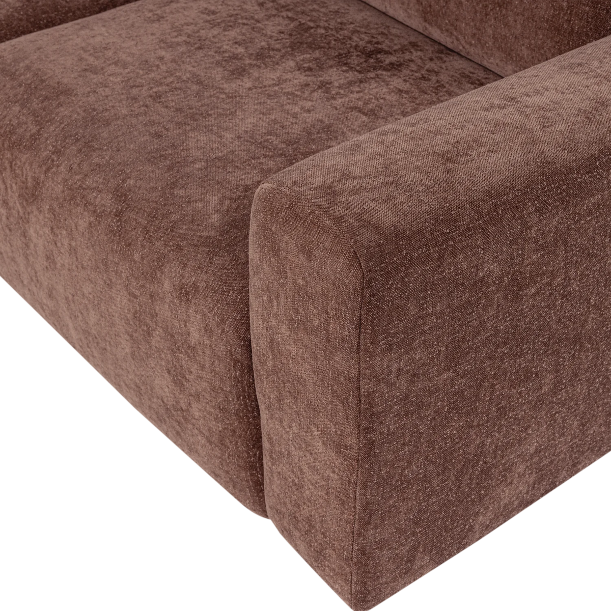 Sofa 2-osobová UMINA ružovo-hnedý szenil