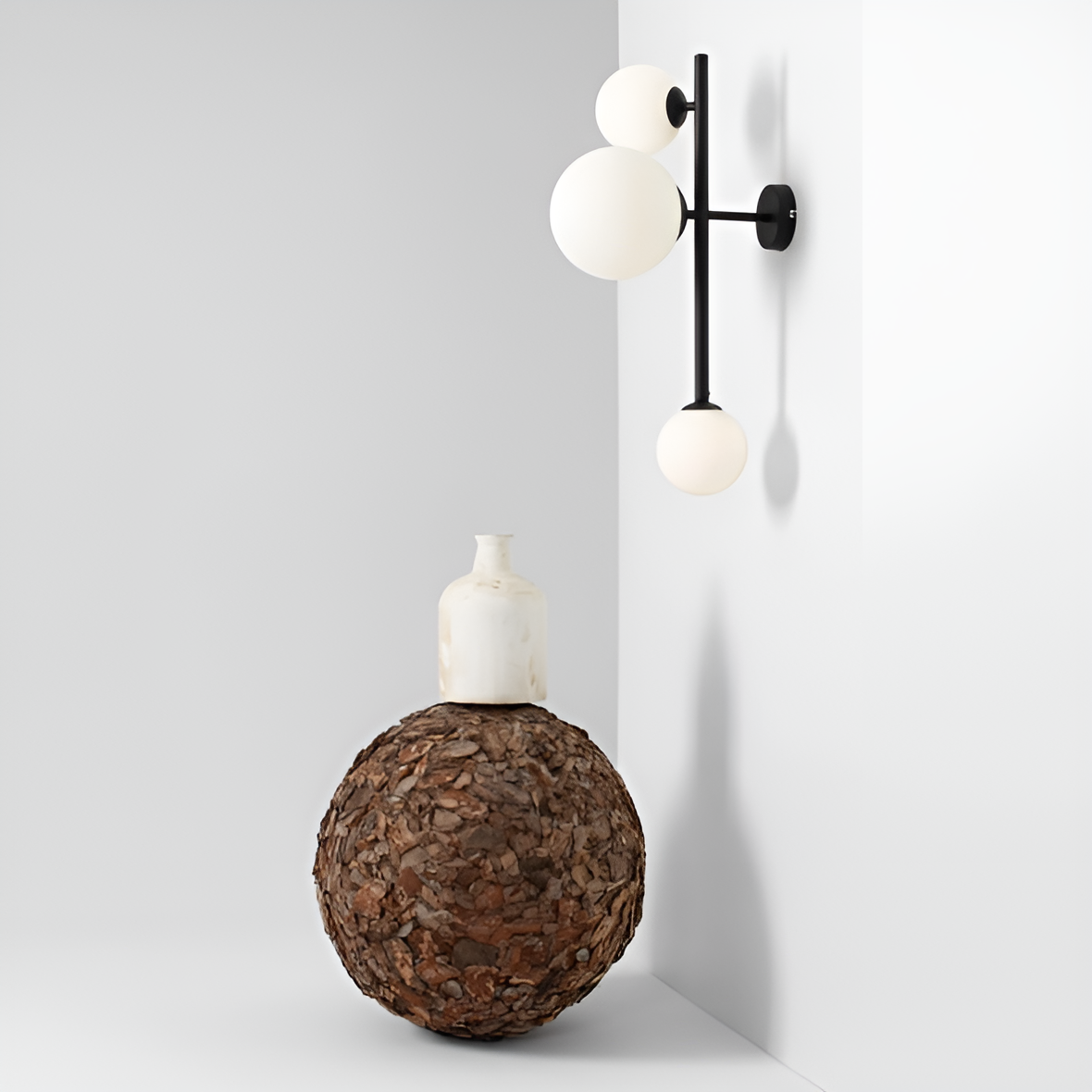 Wall lamp Diona Trio Black