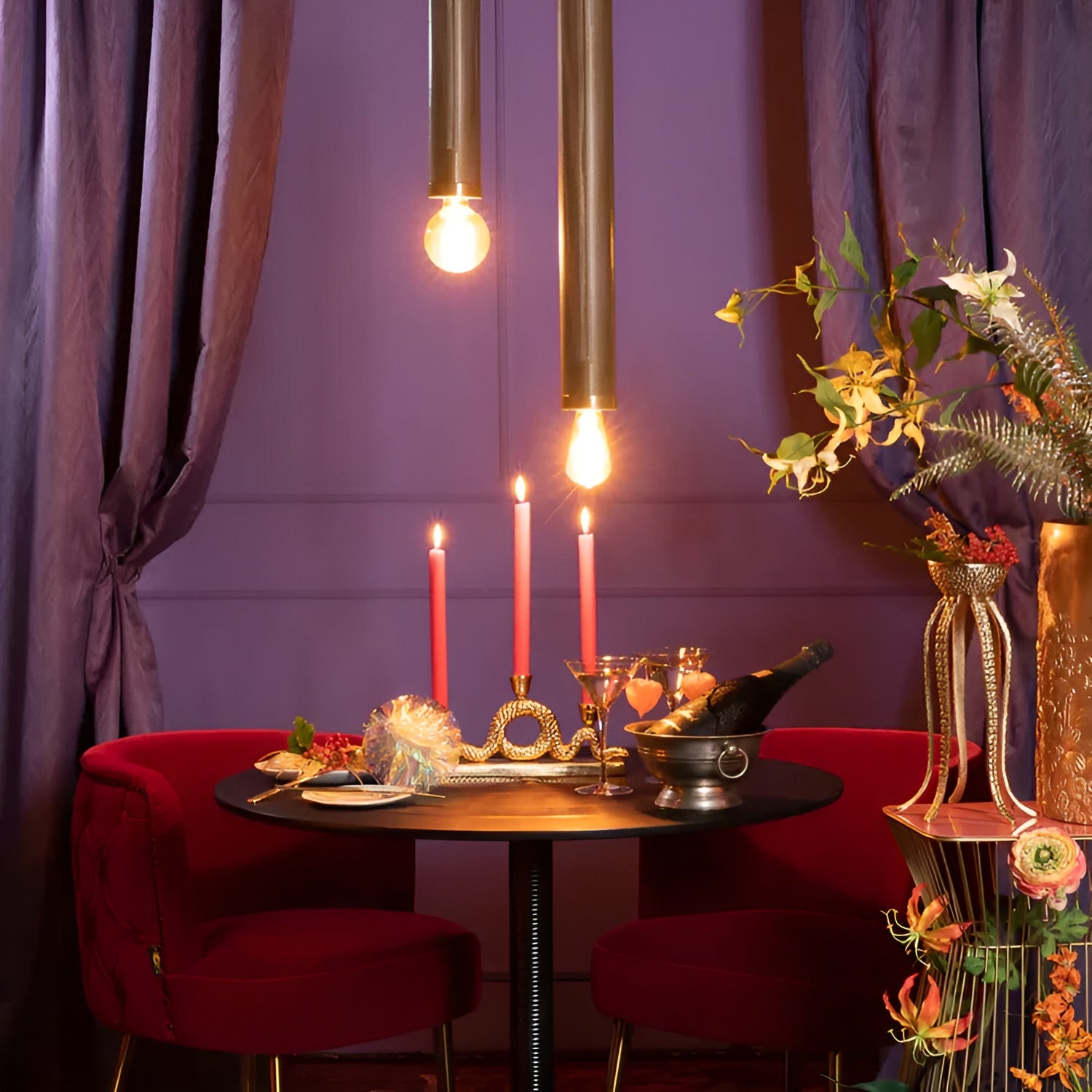 Závesná lampa SWEET MESH čierna