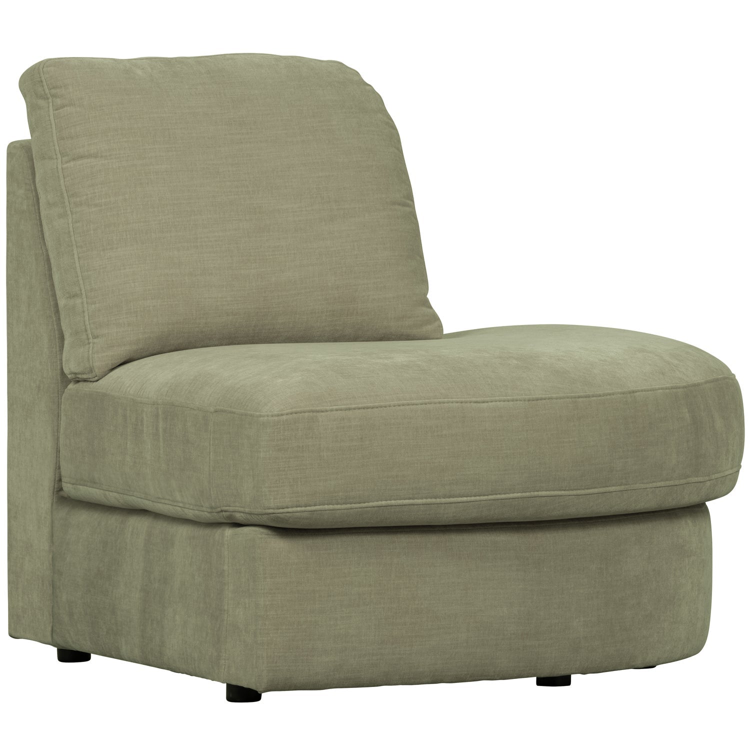 Sofa FAMILY - otvorený modul pravostranný zelený