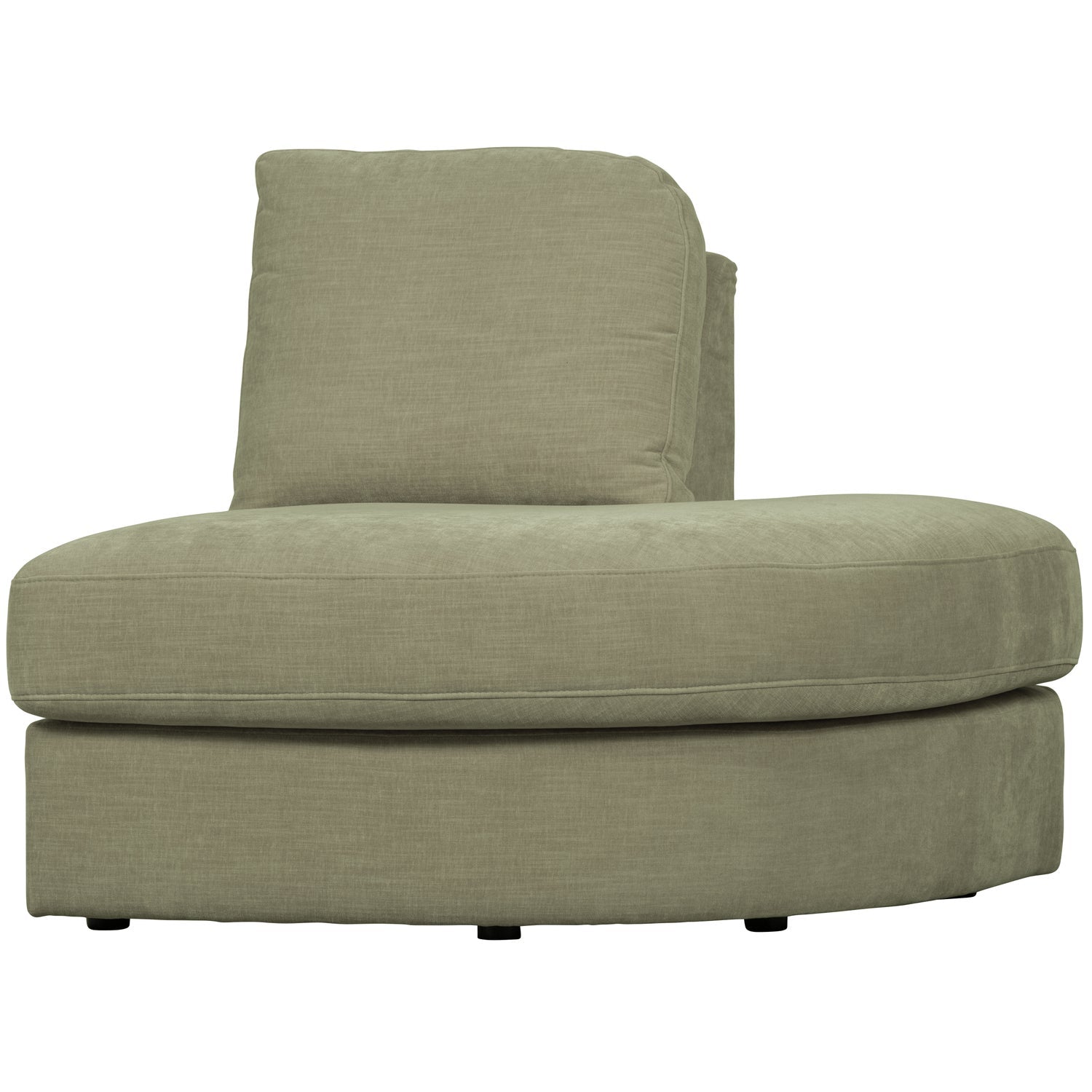 Sofa FAMILY - otvorený modul pravostranný zelený
