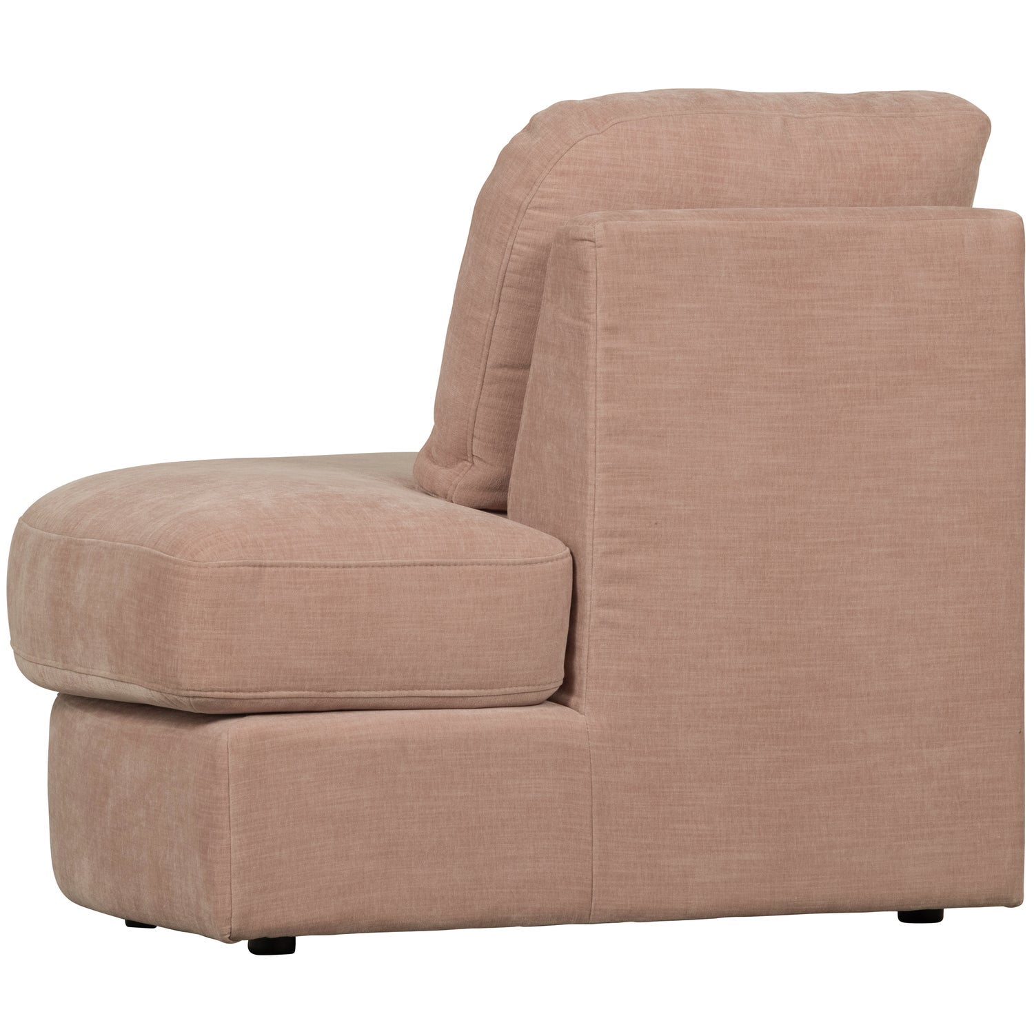 Sofa FAMILY - open right-side module pink