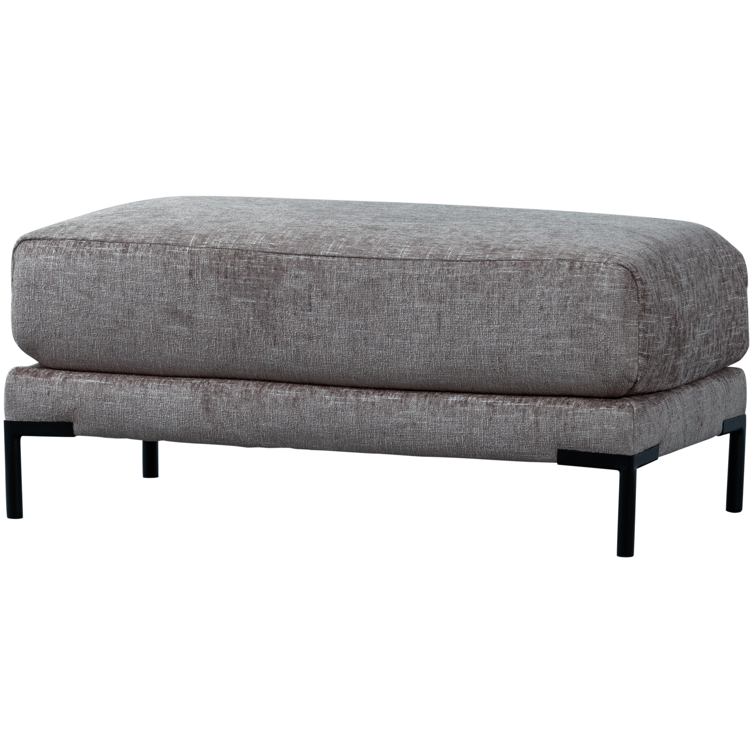 Couple Denim Melange Pouf