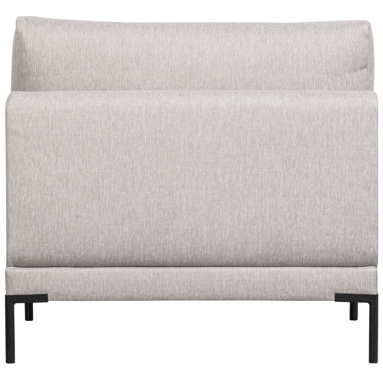 Fotel / modul COUPLE DINING BENCH svetlosivý