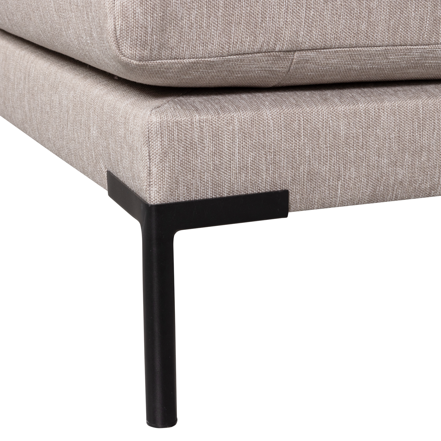 Fotel / modul COUPLE DINING BENCH béžový