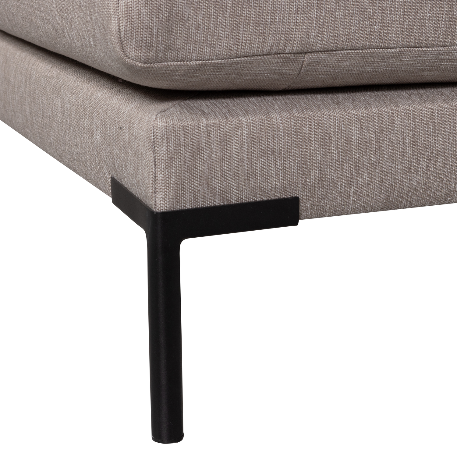 Fotel / modul COUPLE DINING BENCH taupe