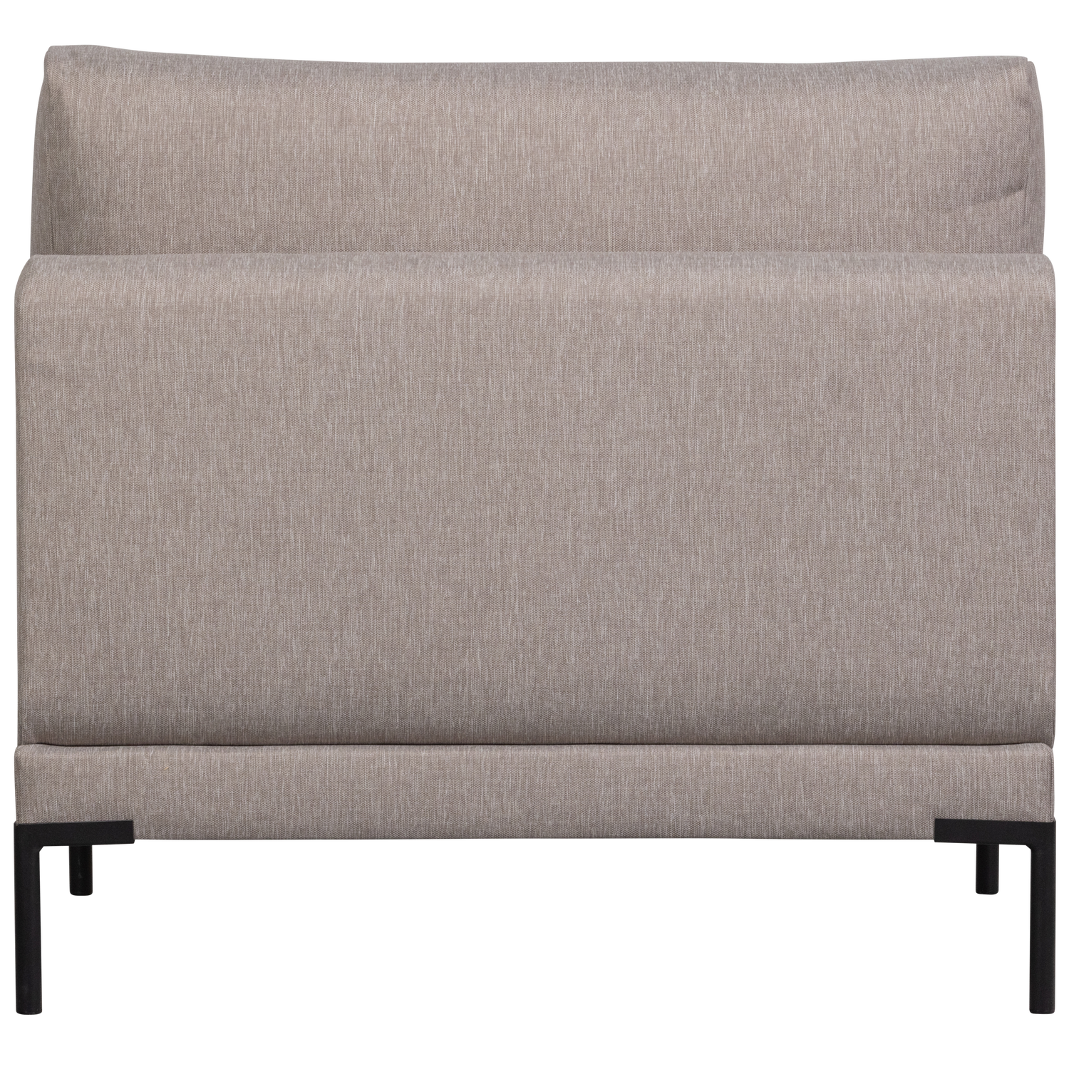 Fotel / modul COUPLE DINING BENCH taupe
