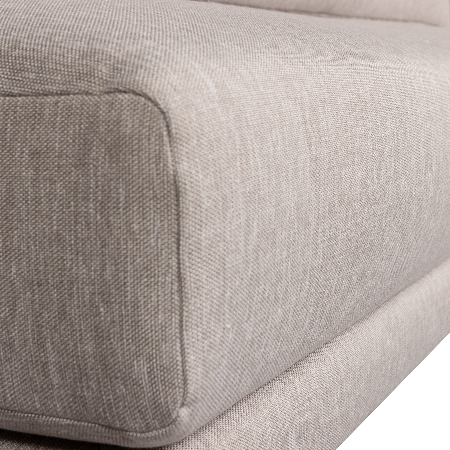 Couple Dining Bench Sofa - Beige Center Module