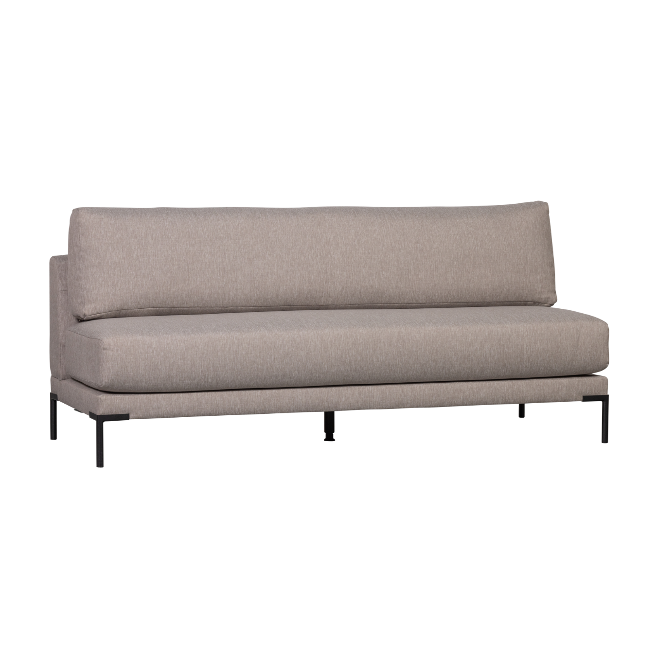 Sofa COUPLE DINING BENCH - stredný modul taupe