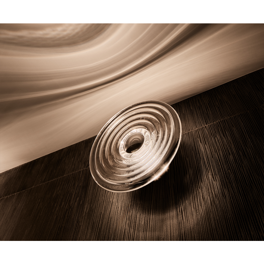 Nástenná lampa PRESS sklenená