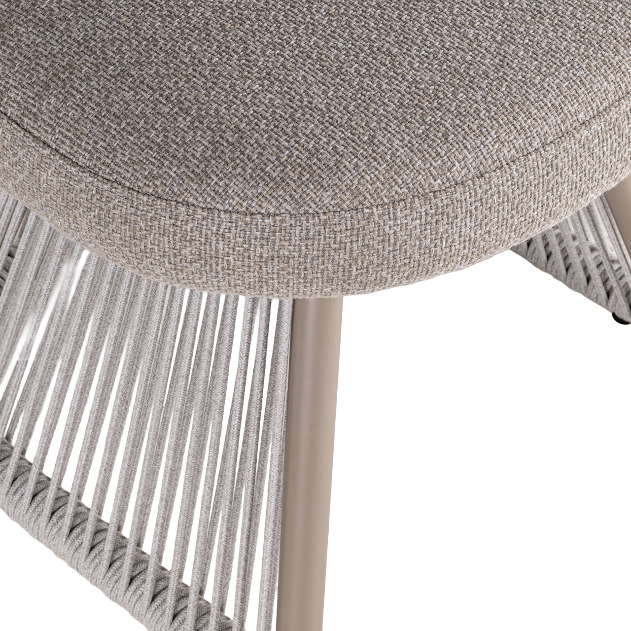 Záhradná stolička NUBA šedobéžová