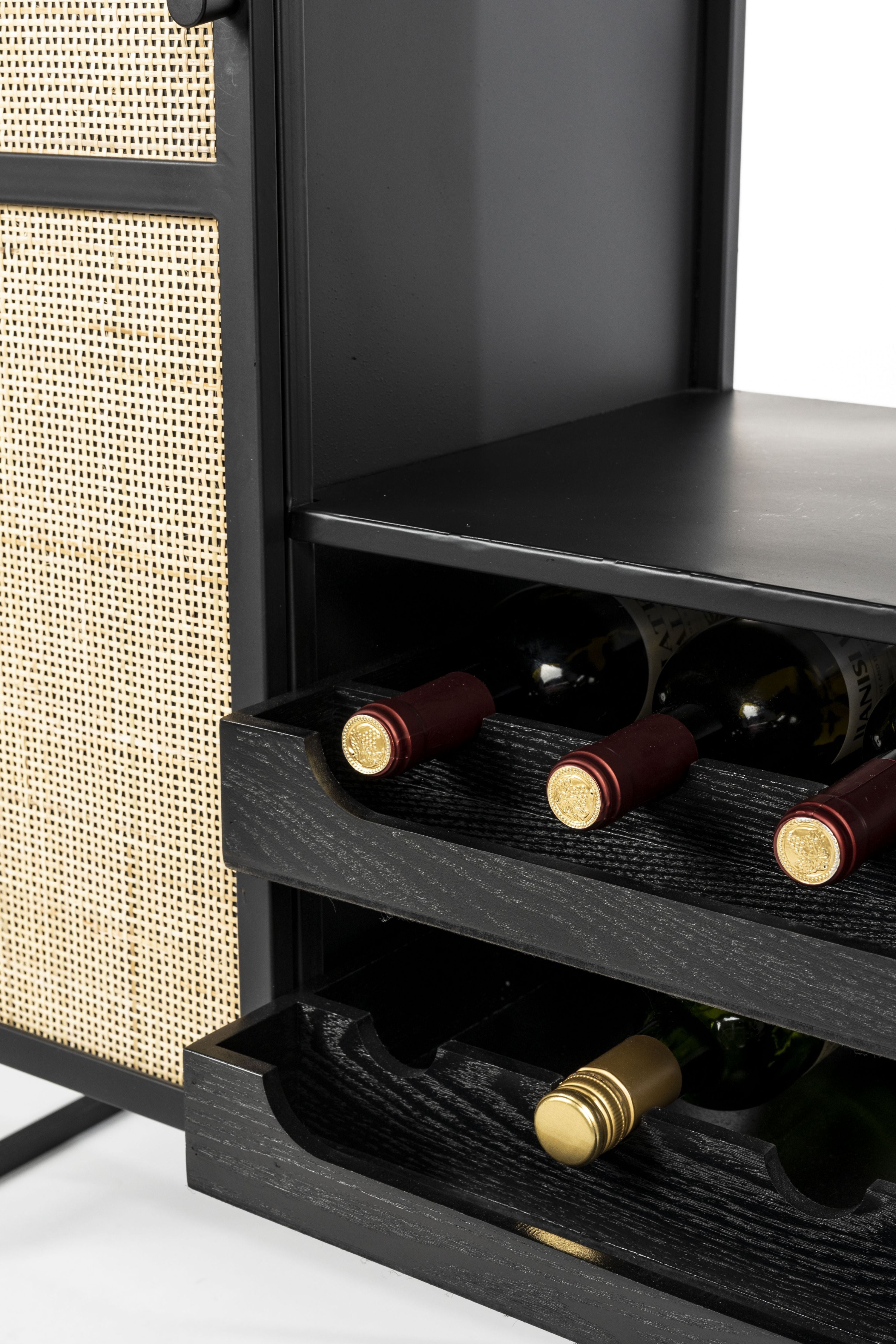 Wine Cabinet Guuji Low White Label Living Eye on Design