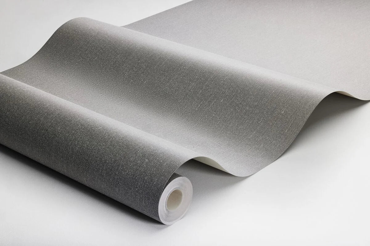 Tapeta štrukturálna imitujúca ľan LINEN - DIM tmavo šedá