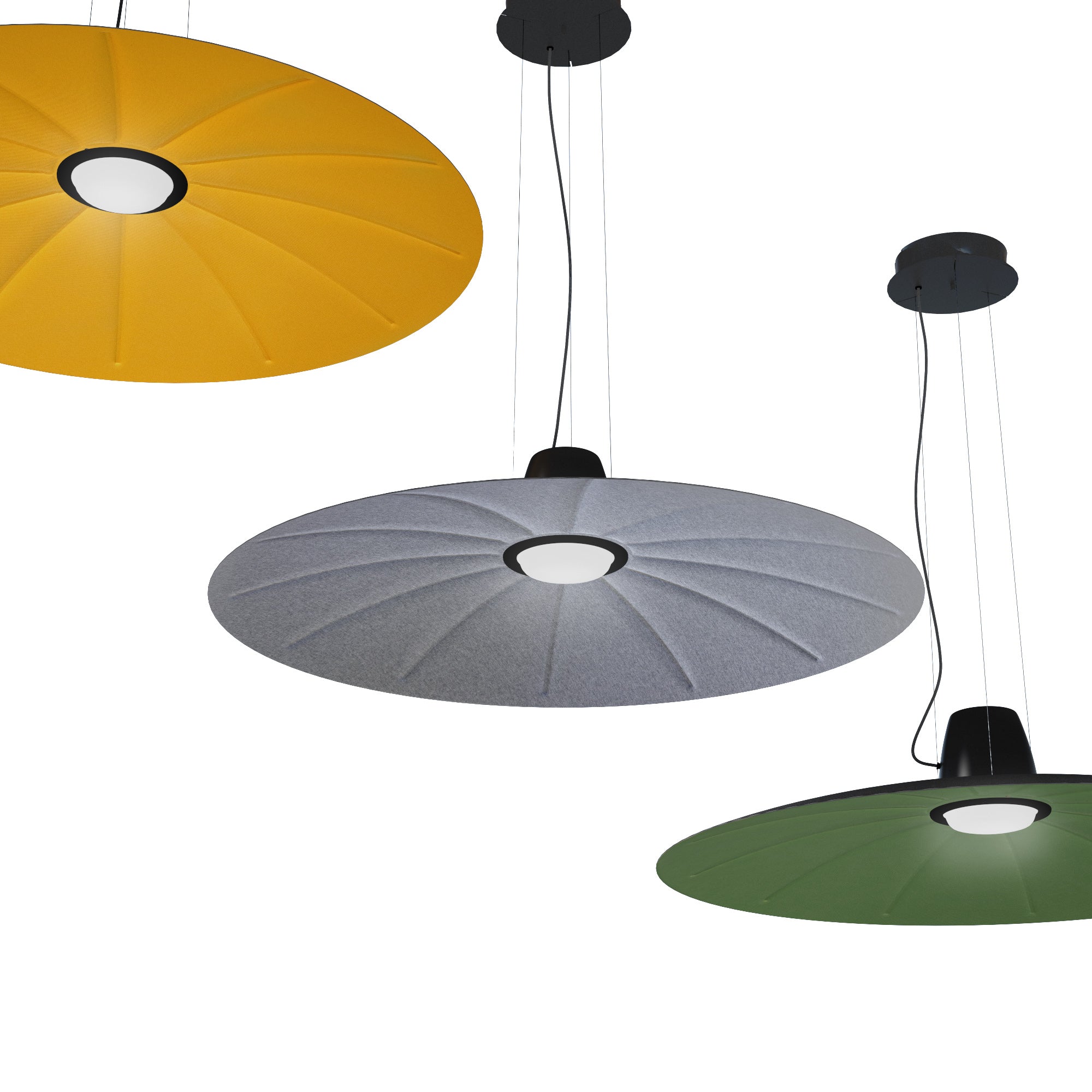 Lampa wisząca LENT szary