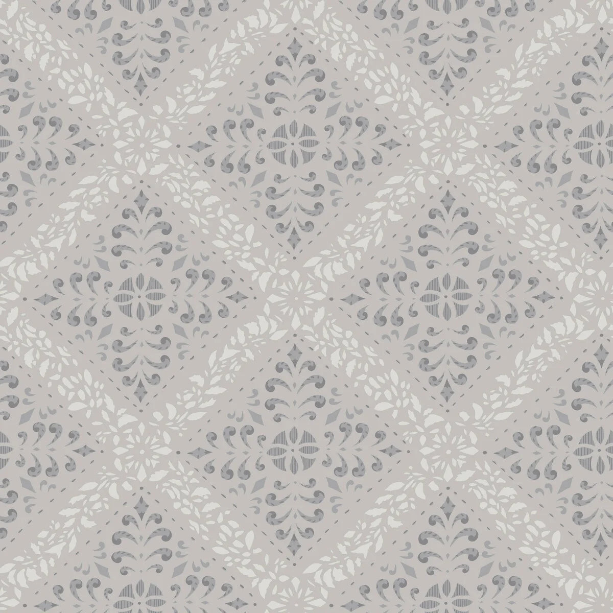 Papierová flizelínová tapeta s abstraktným vzorom NYBORG šedá