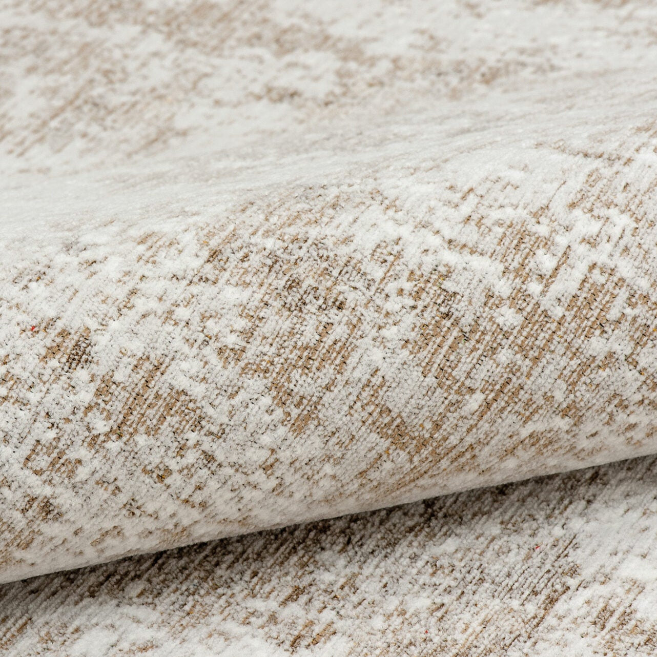 Koberec DECO RUGS béžový s bielou